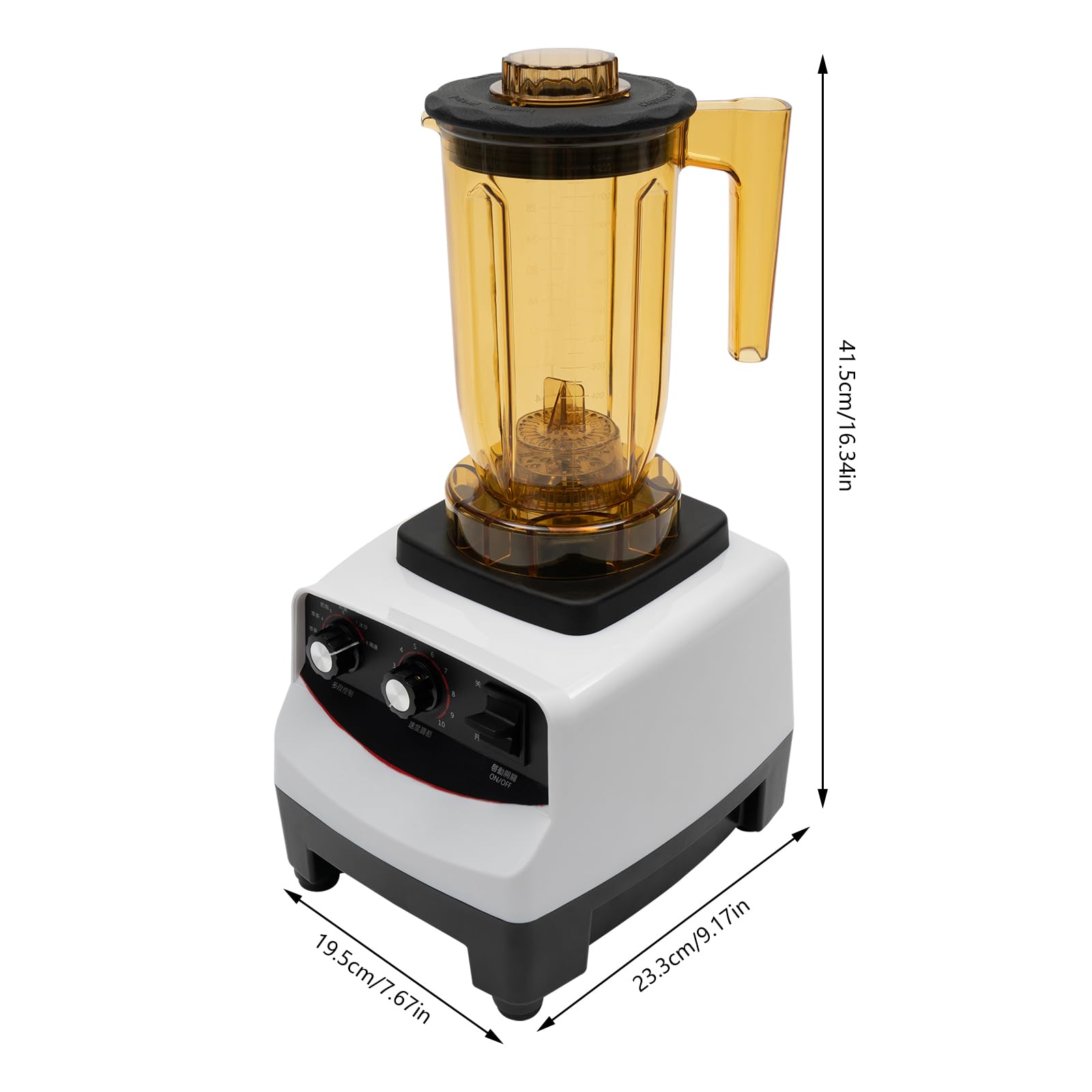 Bubble Tea Machine, 1200ml Multifuction Blender, 10 Gears Adjustable Speed 4 in 1 Tea Brewing Machine?Smoothie Blender for Homes, Milk Tea Shops, Coffee Shops 30000r/min