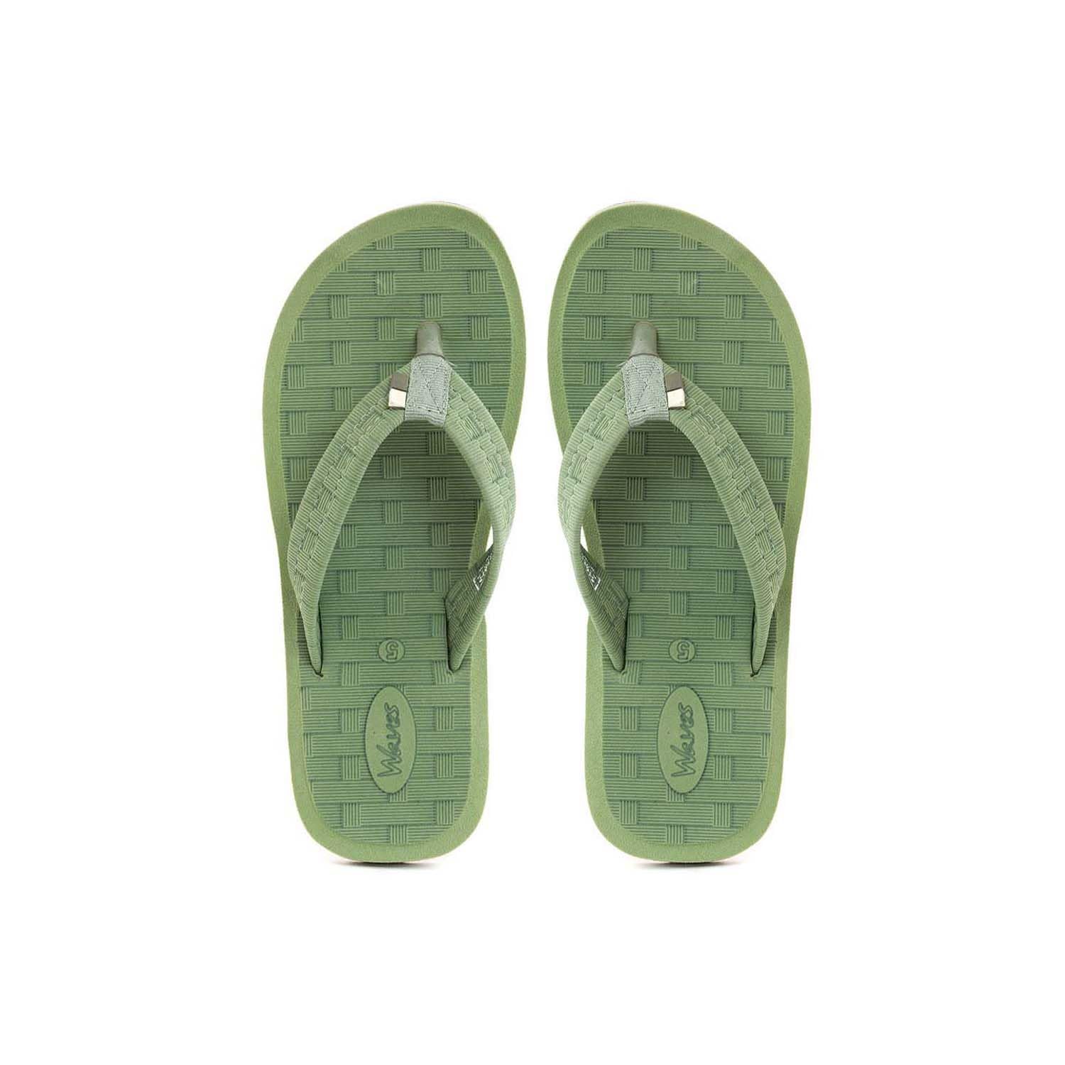 Khadims Waves Green Indoor Slippers for Women (5191327) (B0D11J2NRM) Amazon Price History, Amazon Price Tracker
