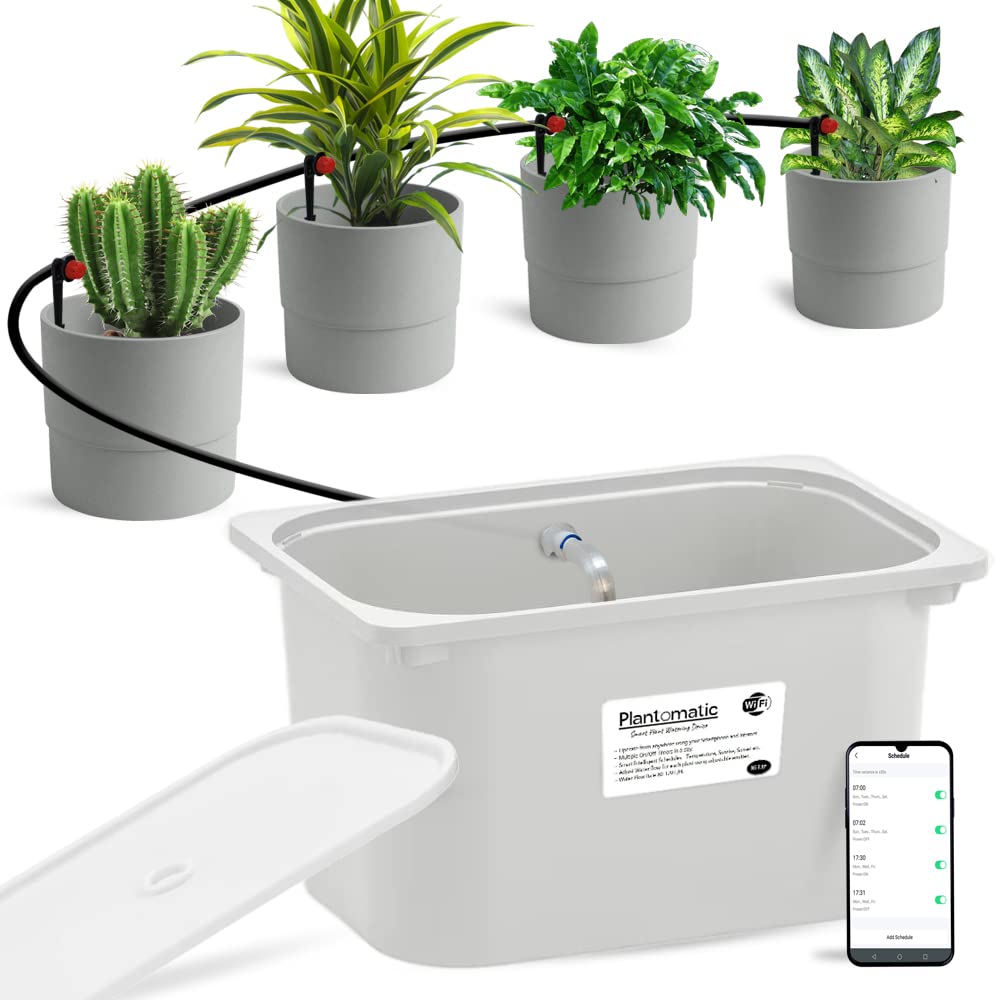 Plantomatic Smart Wifi Automatic Plant Watering Device for Home