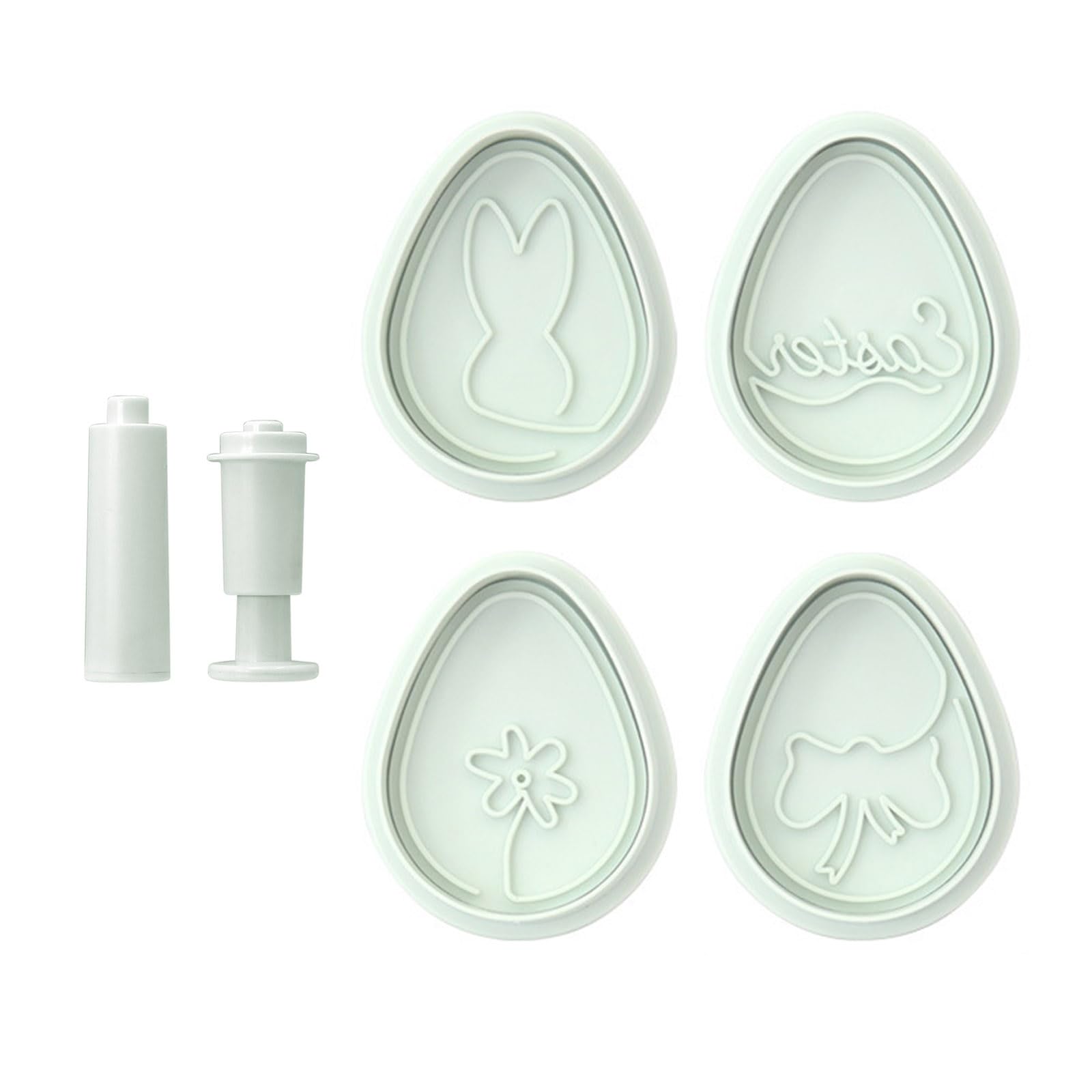 Elnwnnkc Cartoon Cookie Molds Easters Cookie Set Molds Baking Supplies for Easters