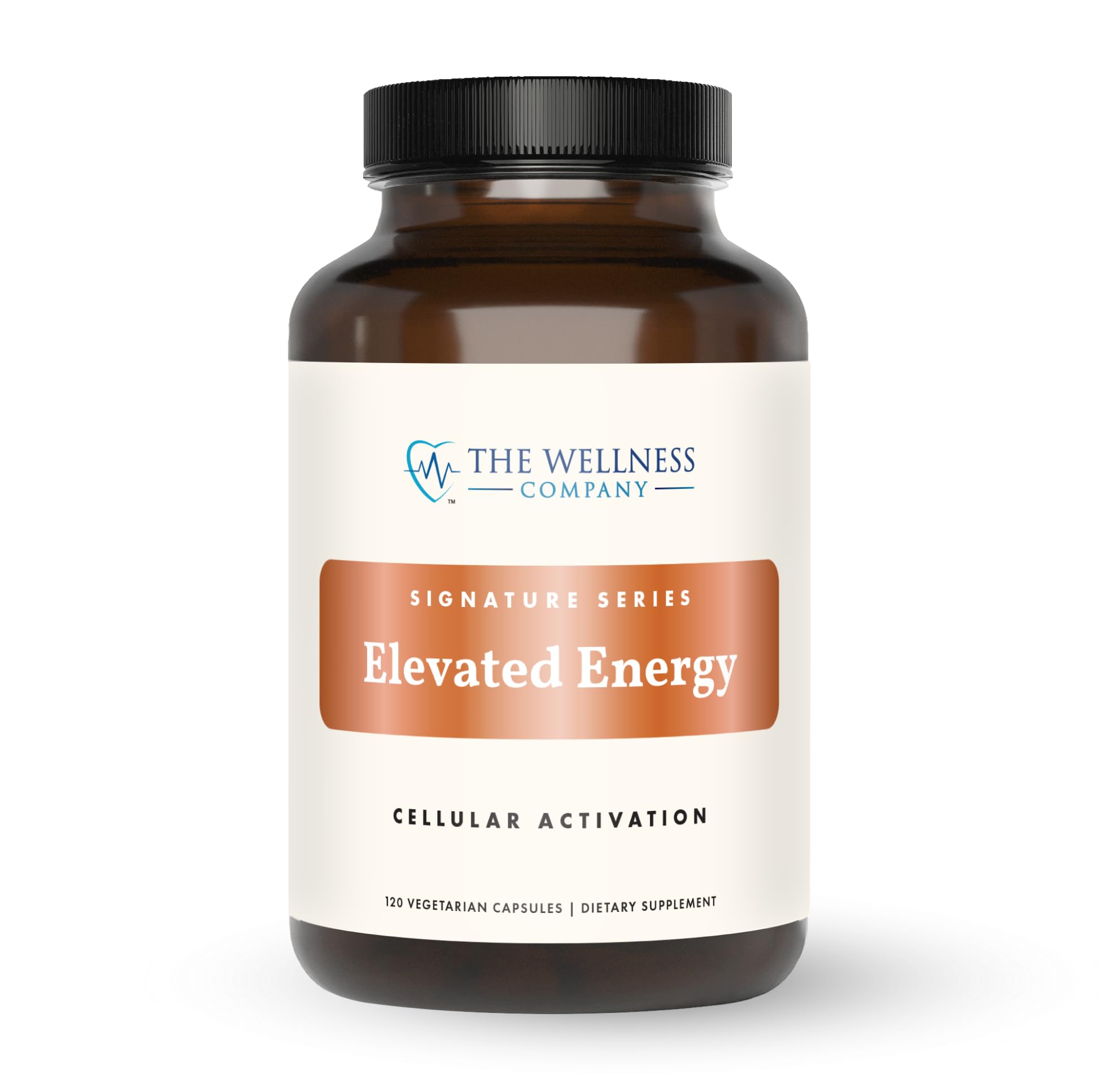 Elevated Energy | 120 Capsules (2 Month Supply) | Natural Energy Booster with Herbal Extracts | Non-GMO, Vegan, Gluten Free