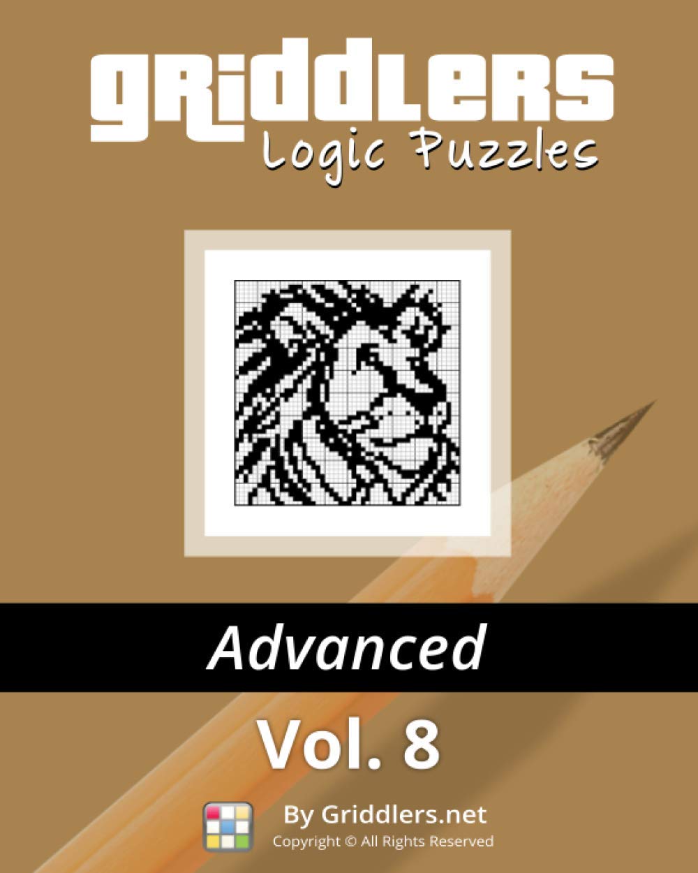 Griddlers Logic Puzzles Advanced Vol. 8