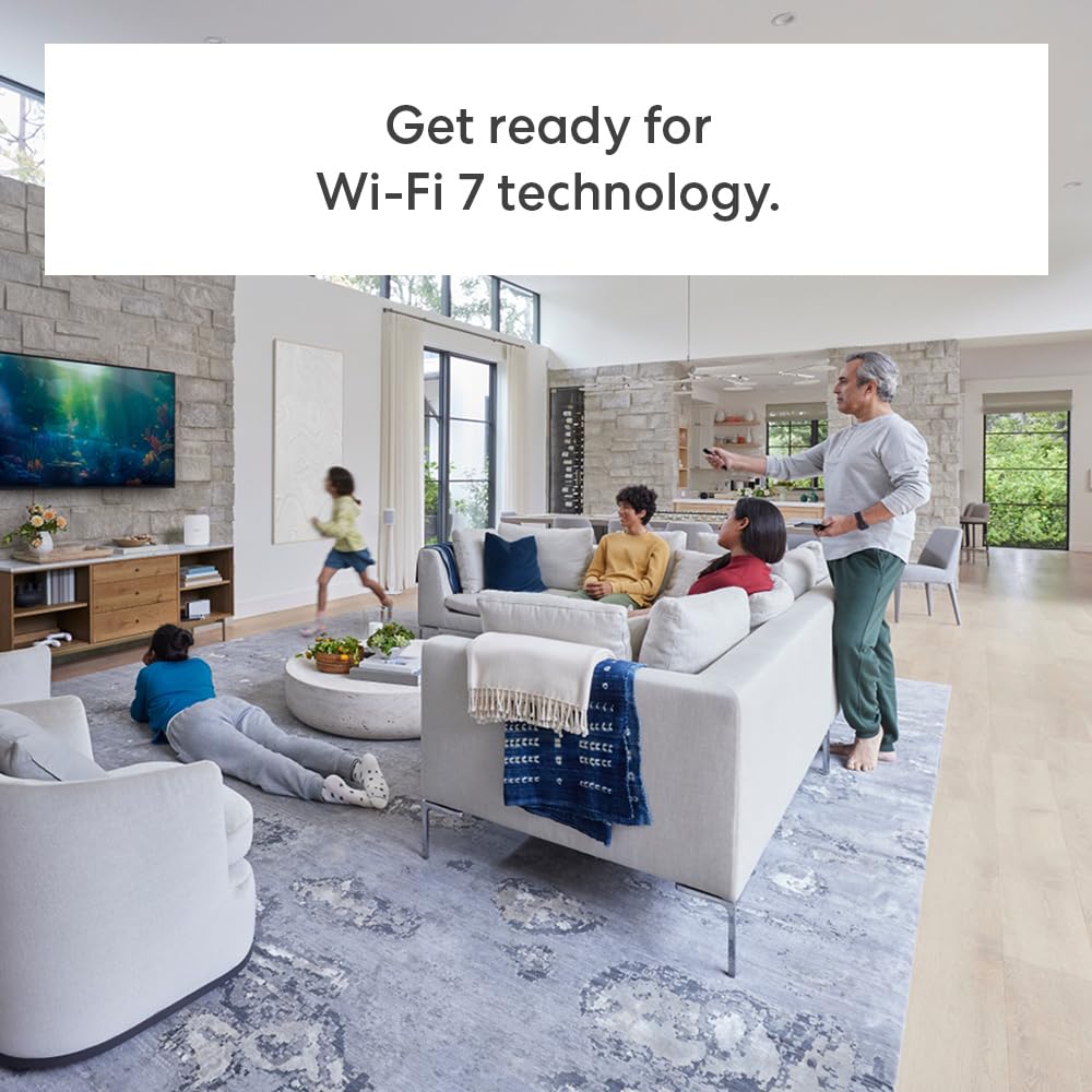 Amazon eero Max 7 (1-pack) with Amazon eero Outdoor 7 (1-pack) mesh wifi system - 4