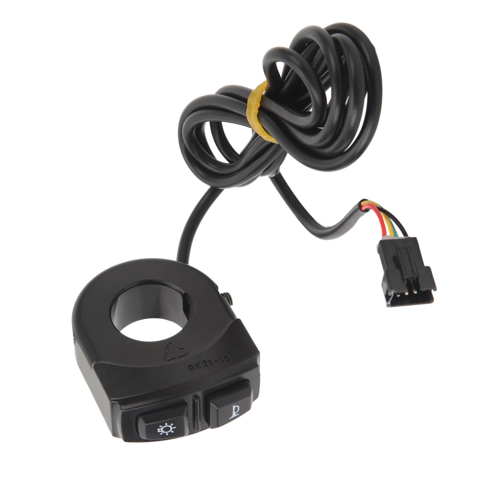 VGEBY Interruttore della Luce per Bici Elettrica, DK21 1S Interruttore della Luce del Clacson per Bici Elettrica IPX4 Lampada Ebike Impermeabile e Interruttore del Clacson Accessori