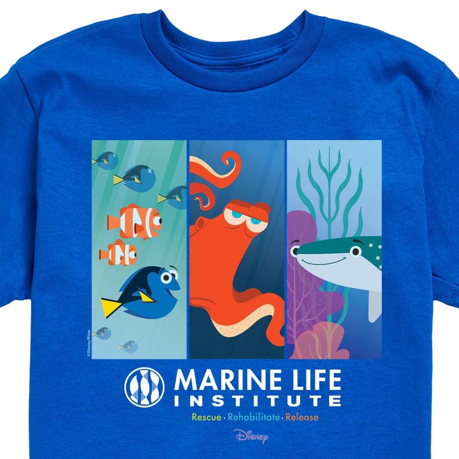 Disney Finding Dory - Marine Life Institute - Toddler & Youth Short Sleeve Graphic T-Shirt3