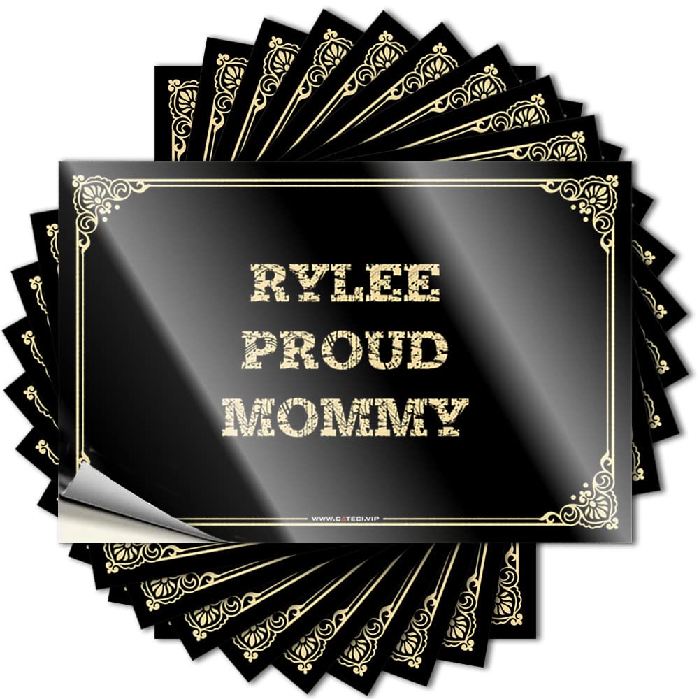 Rylee Proud Mommy Funny Bumper Sticker Car Bumper Stickers (8x12cm)