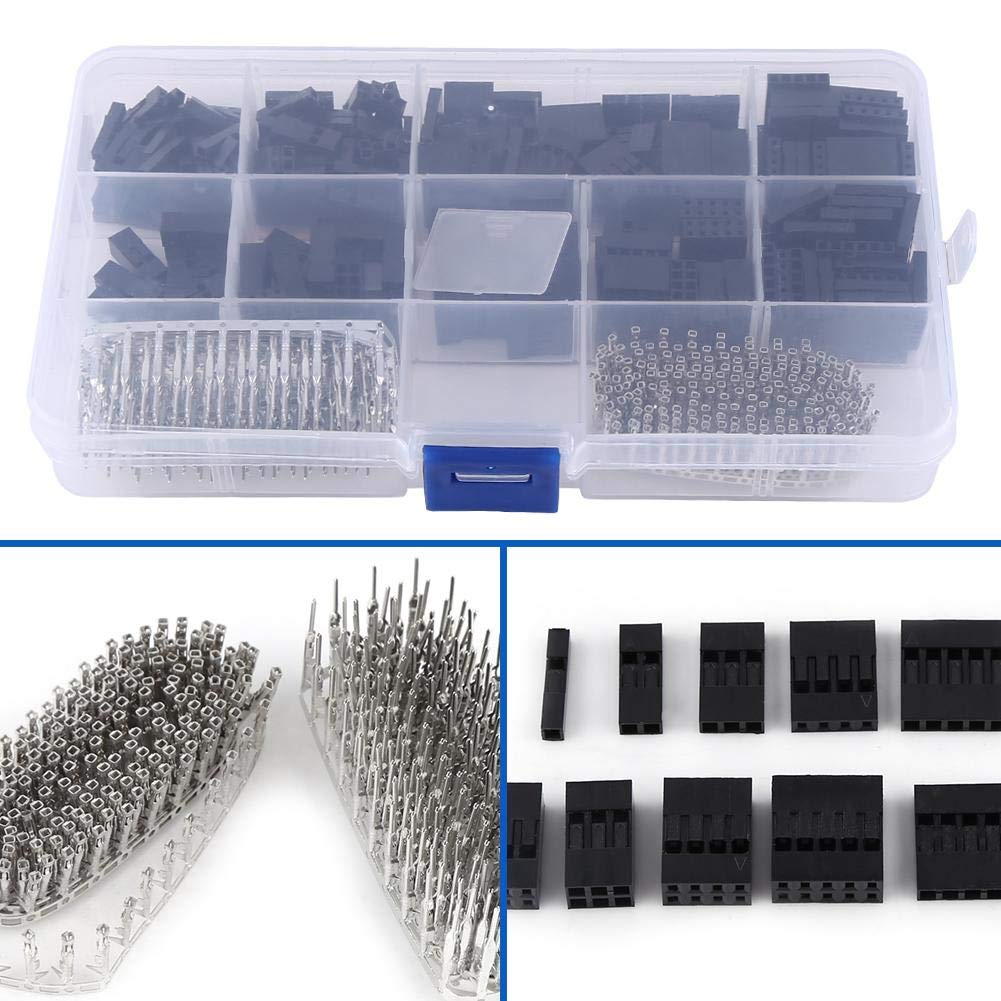 500 Pz Dupont Cavo Maglione Connettore Perno Maschio 2,54 Mm Fai Da Te - Foto 4