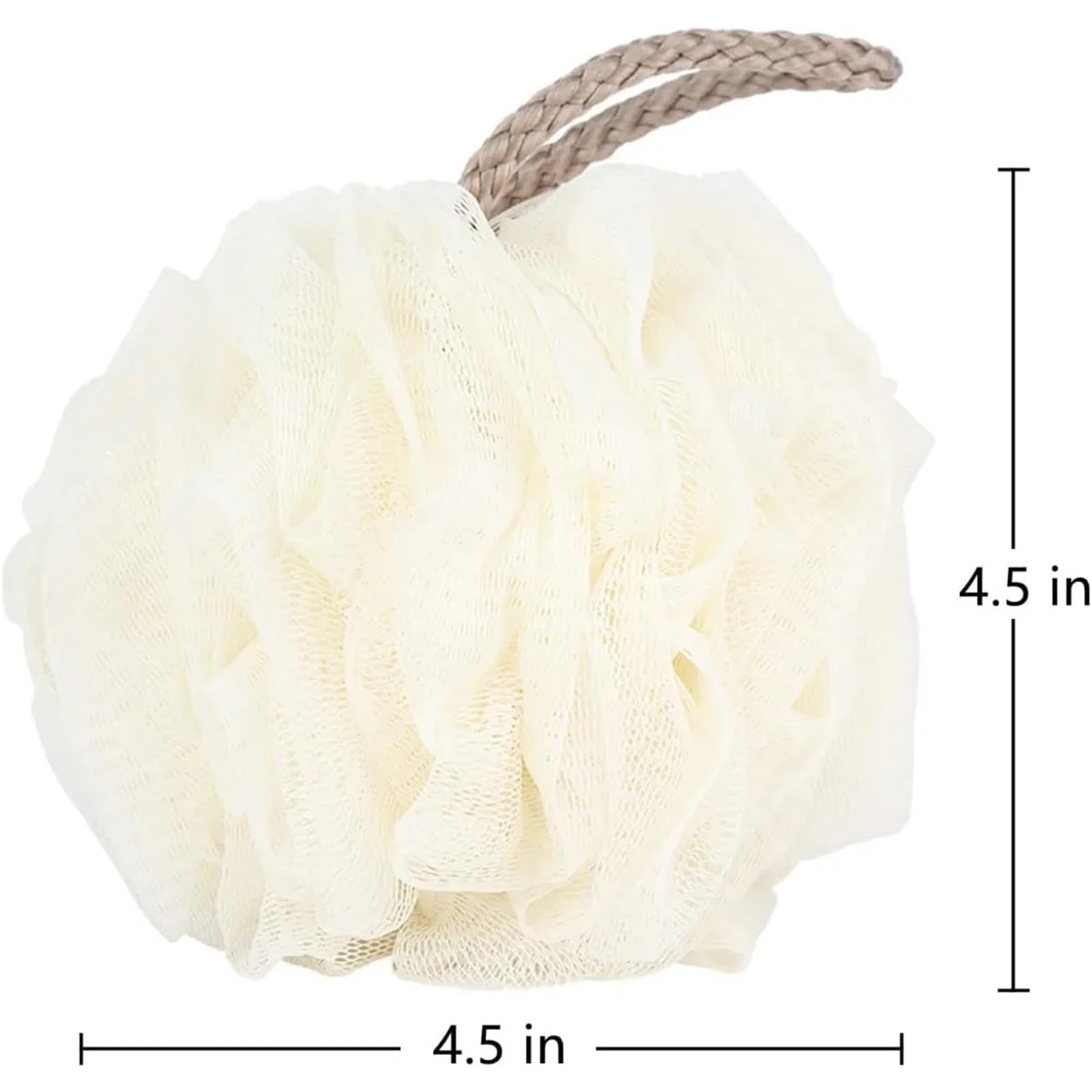 Badeschwamm aus Netzgewebe Natural Loofah Sponge 4 Pack