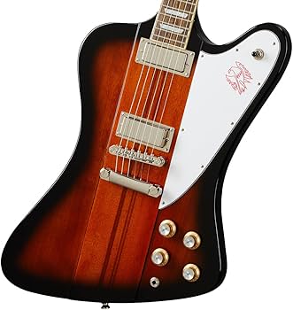Amazon | Epiphone/Inspired by Gibson Firebird Vintage Sunburst (VS Amazon | Epiphone/Inspired by Gibson Firebird Vintage Sunburst (VS
