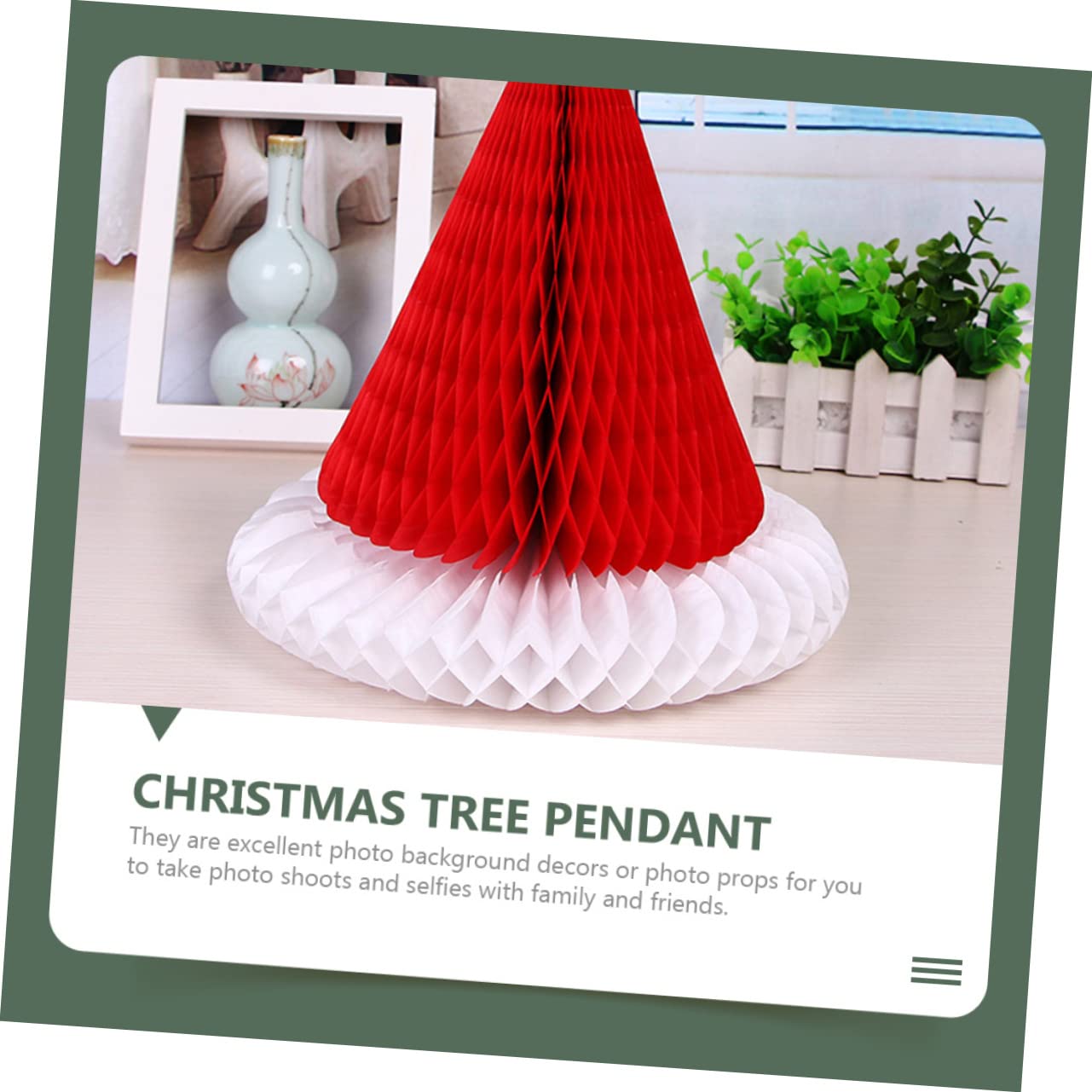 2 Set Decorazioni Natalizie Cappelli Natale E Addobbi per Pendenti per Feste Natalizie Decorazioni Appese per Casa Bar E Club 6 * 2