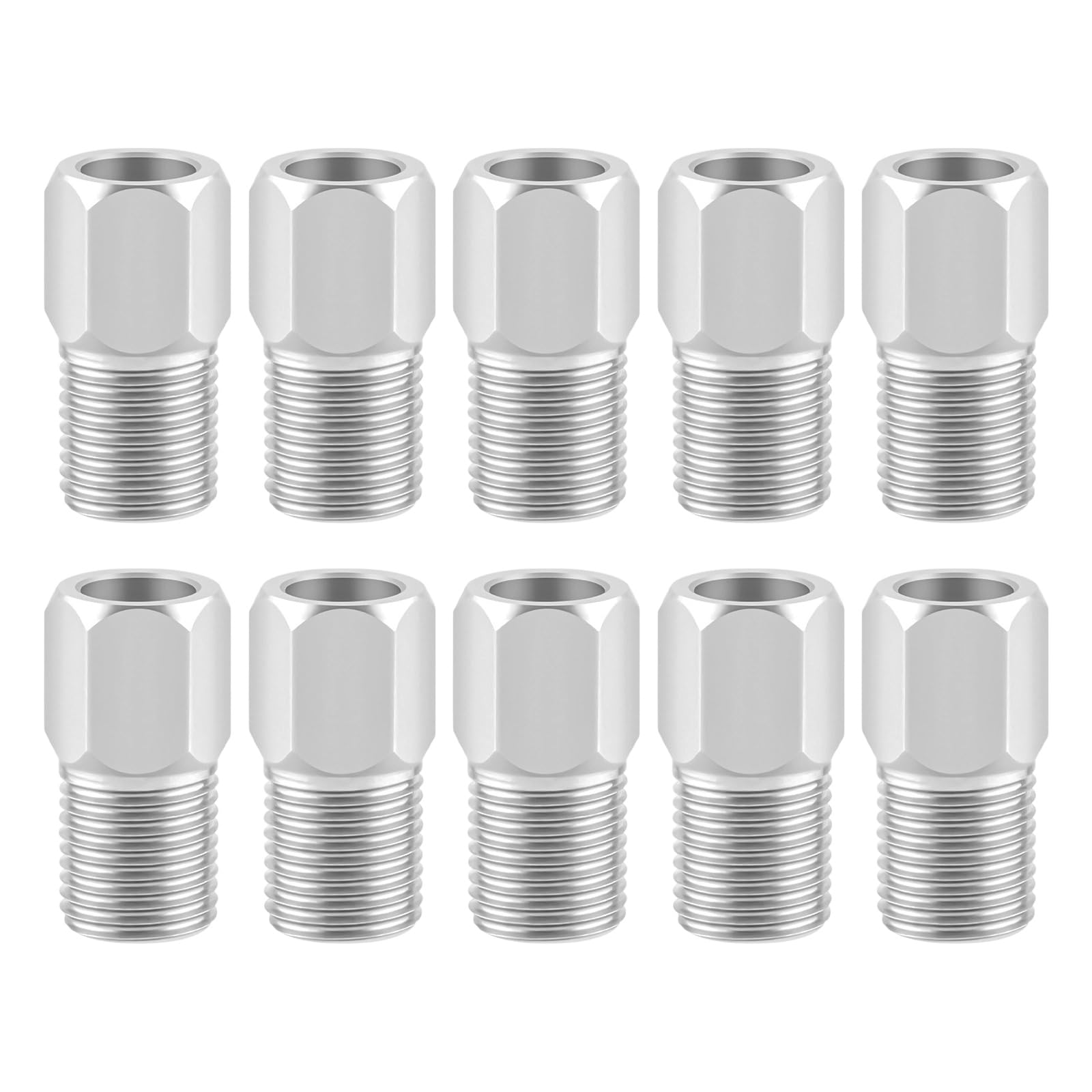 Ljmyy 10pcs Hydraulic Brake Screw Hose Screw Stainless Steel Mountain Bike Brake Hose Connection Insert Bicycles Bolt