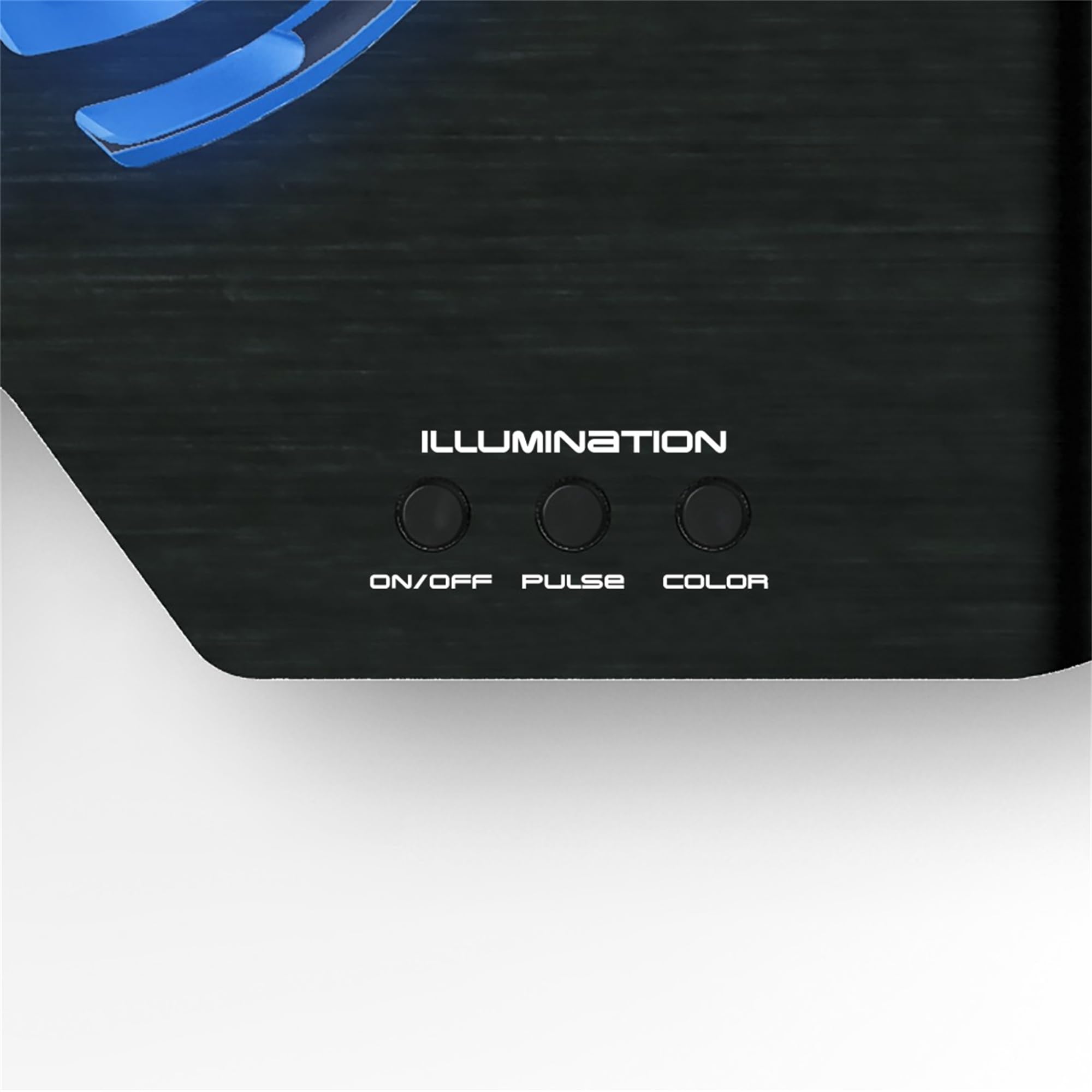 uRage Gaming-Notebook-Kühler Freezer 600 Metal, 4 leistungsstarke Lüfter, LED-Beleuchtung, für Notebooks bis 17,3'', Oberfläche aus Metall, Aluminiumgehäuse, rutschfest, schwarz