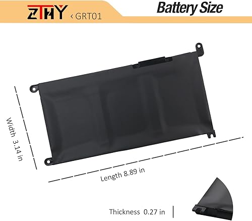 Miniatura 7 de ZTHY GRT01 64Wh - Batería para portátil de 4 celdas compatible con Dell Latitude 5421 5431 5521 5531 Precision 3470 3561 3571 3581 Estación de