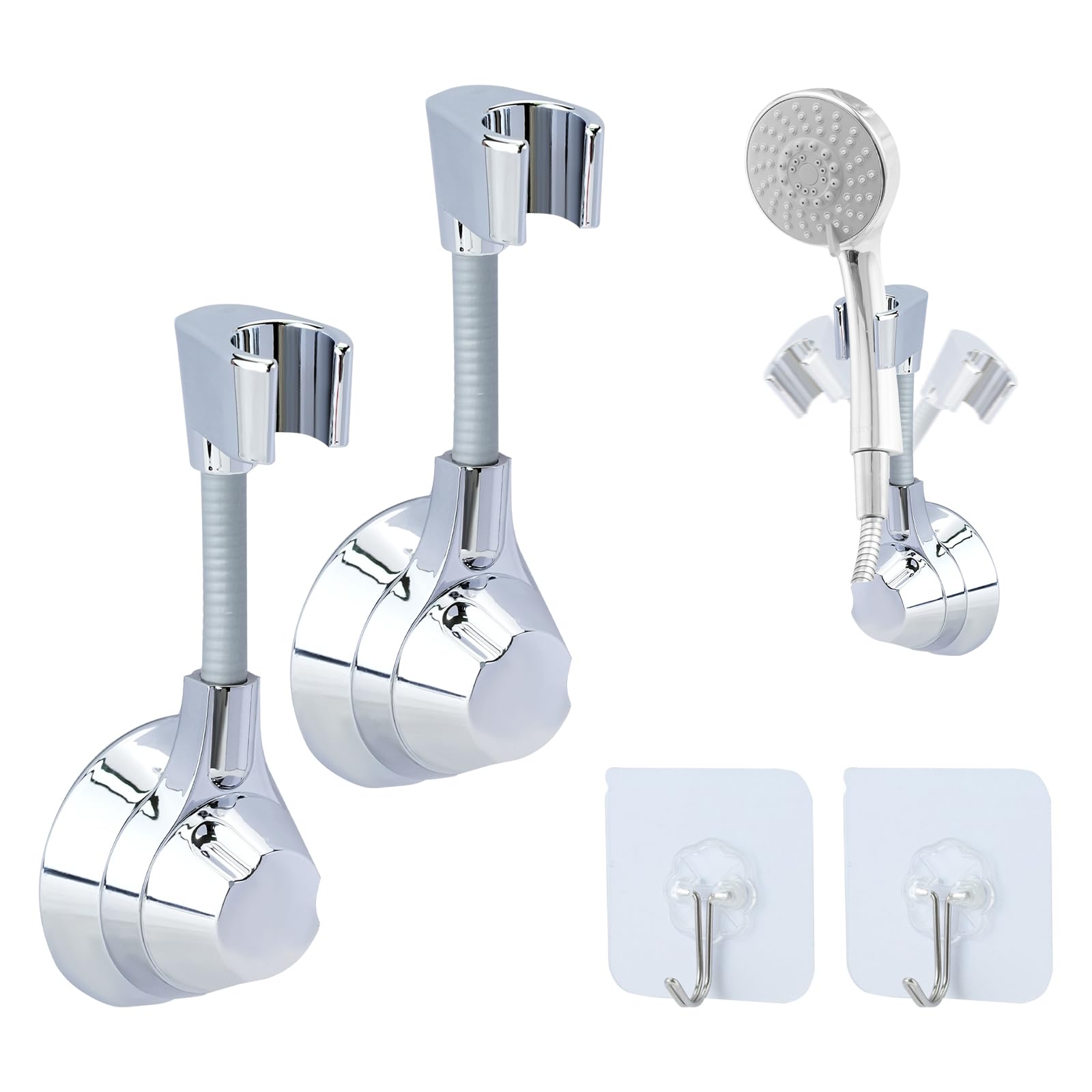 Chostky Lot De 2 Supports De Pommeau De Douche Pour Douchette