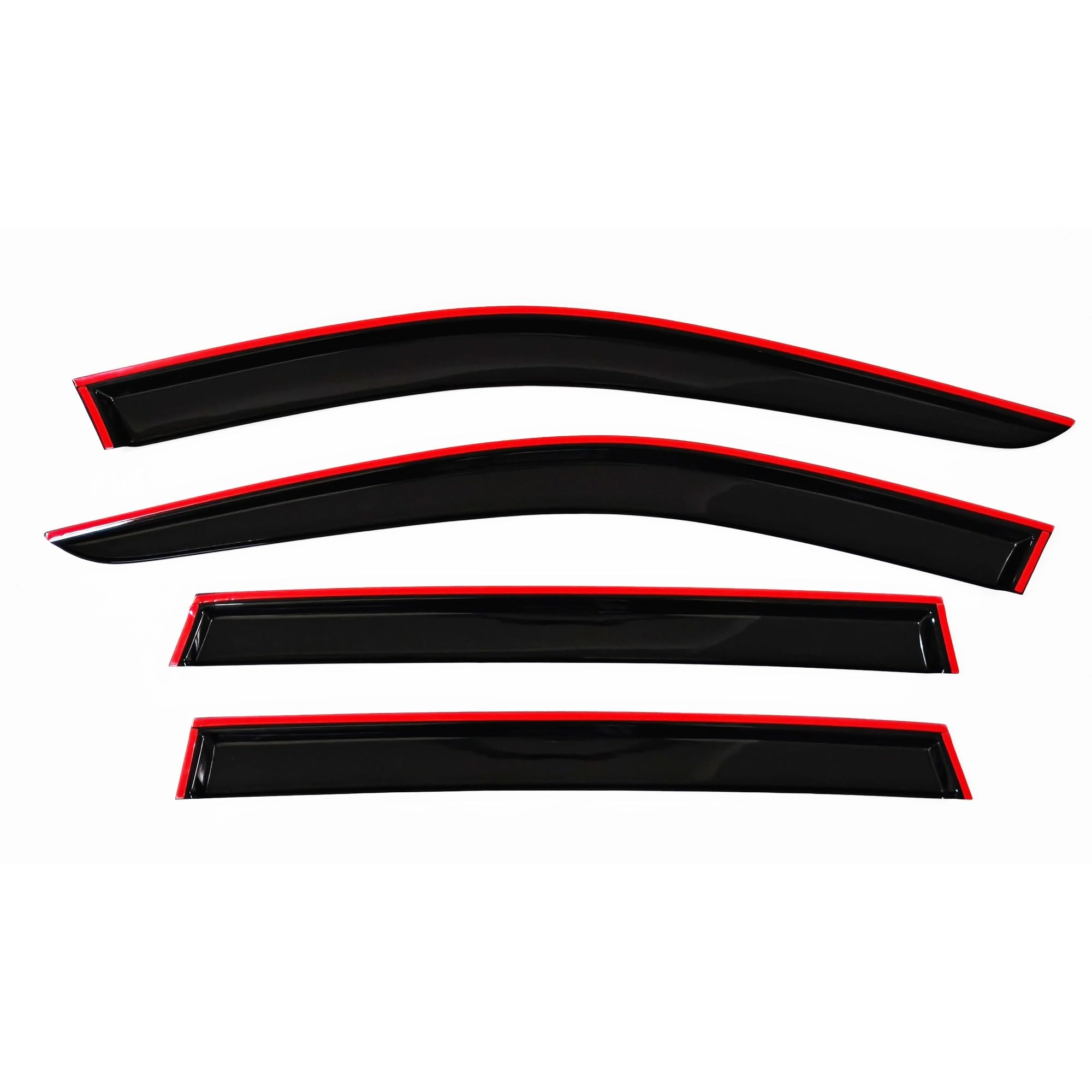 Deflectores Viento Visera Ventana para Toyota para RAV-4 2026 | 4 Uds Deflector Viento Protector contra Lluvia Protección Intemperie Automóvil Visera Ventana
