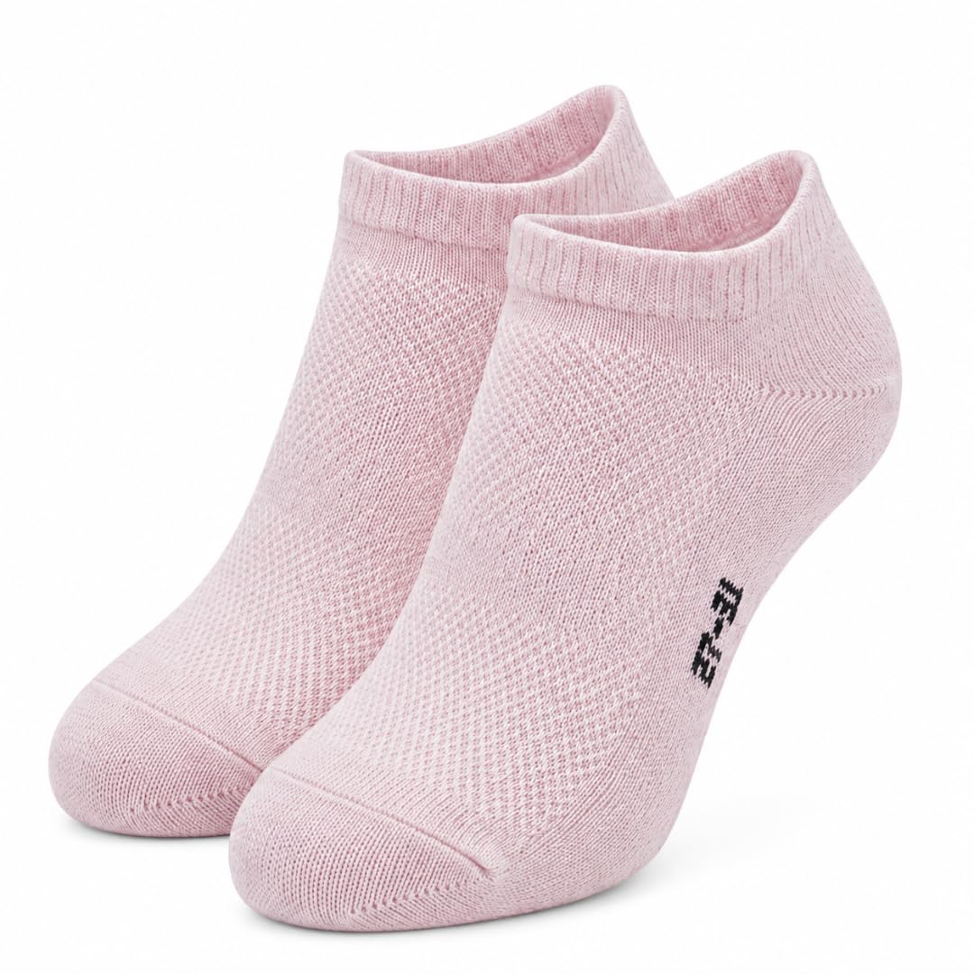 12 Pares - Calcetines tobilleros niña - Calcetines niña - Calcetines cortos niña - Transpirables y hechos de algodón