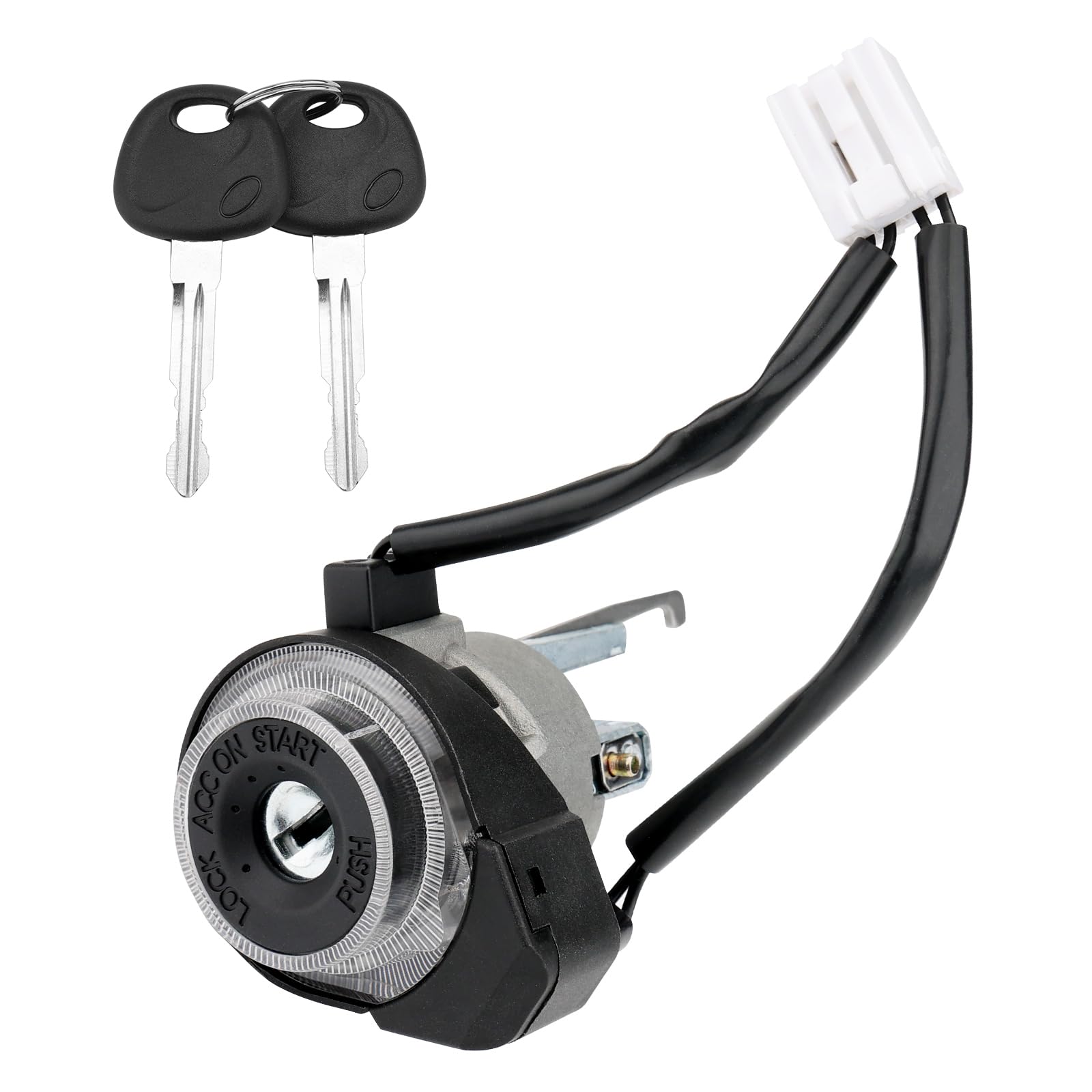 Photo 1 of Ignition Lock Cylinder Switch with Keys, Compatible with Kia Soul 2010-2011 4u SX/Sport, 2010-2012 4u Burner/Retro, 2010-2013 2u/4u/4u Luxury Plus/Exclaim Base Hatchback, Replaces# 81900-2KA30