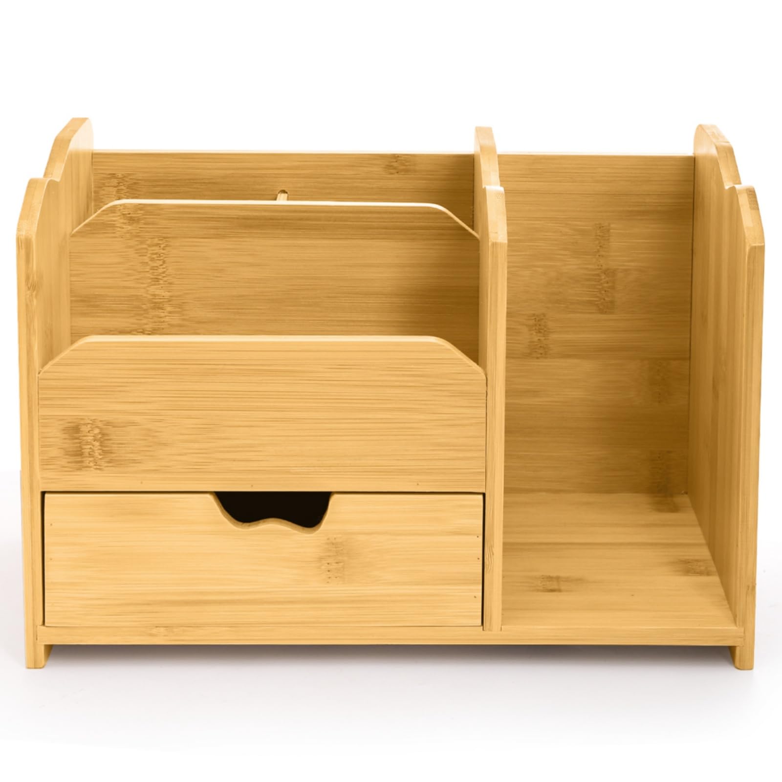 ZAVOOS Bamboo Desk Organizer Gallery Image