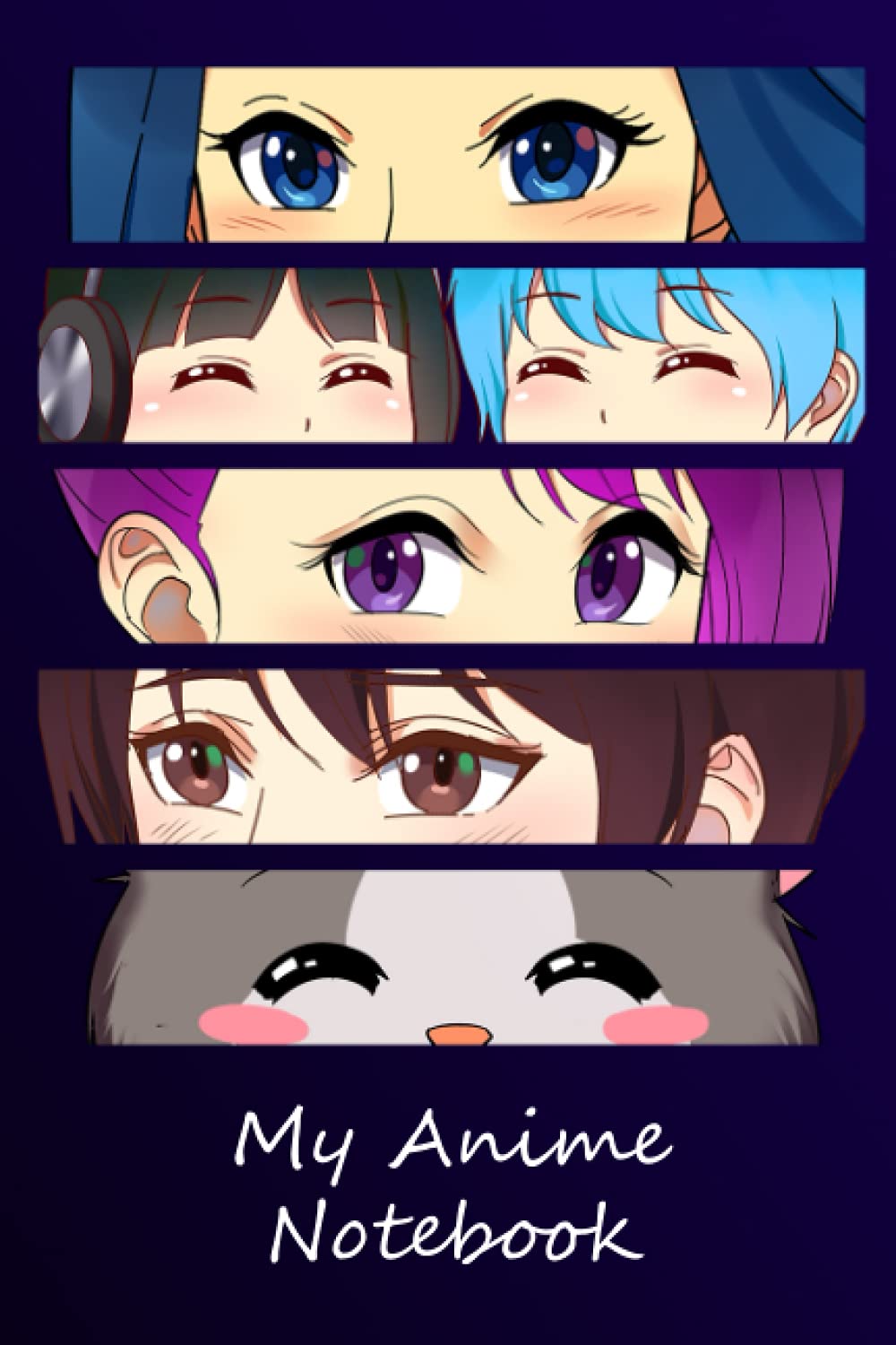 My Anime Notebook: Journal | Diary | 110 Lined Pages