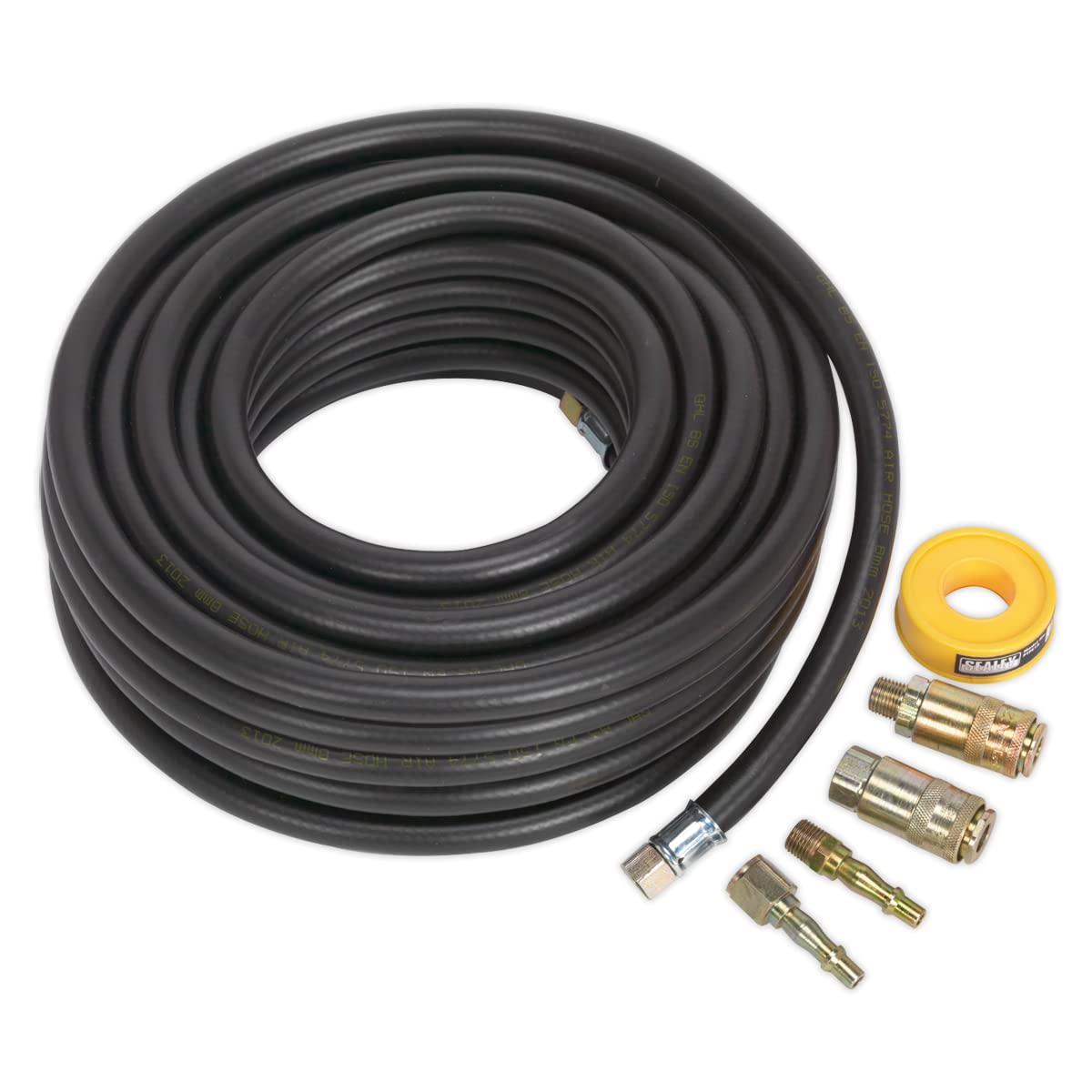 Sealey Ahk01 Air Hose Kit 15Mtr X 8Mm With Connectors