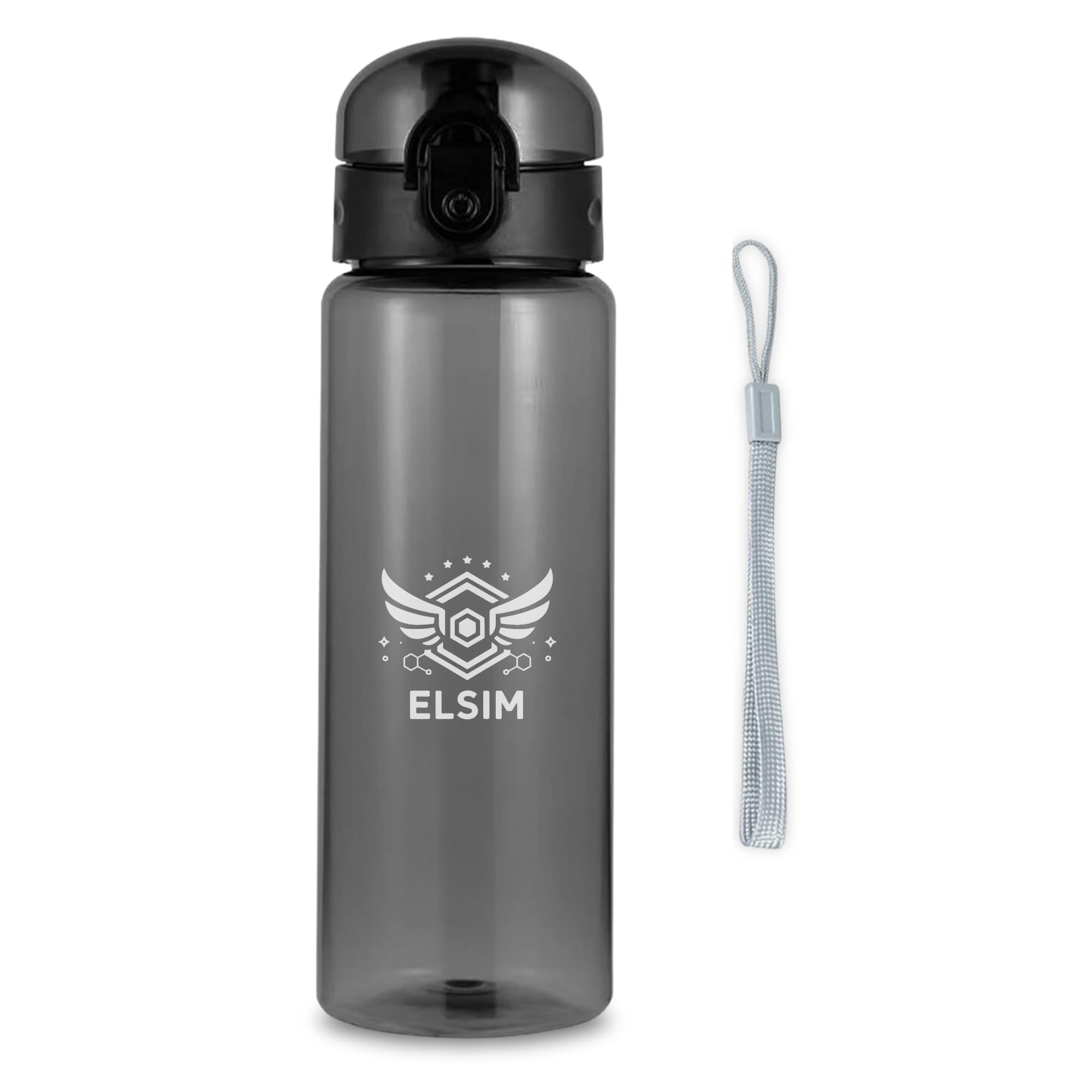 800ml Leakproof Gym Water Bottle with Secure Lock - BPA-Free, High-Temperature Resistant Sports Water Bottle, Durable Plastic Cylinder Cup for Gym, Office, Home, Car, Outdoor & Travel Use