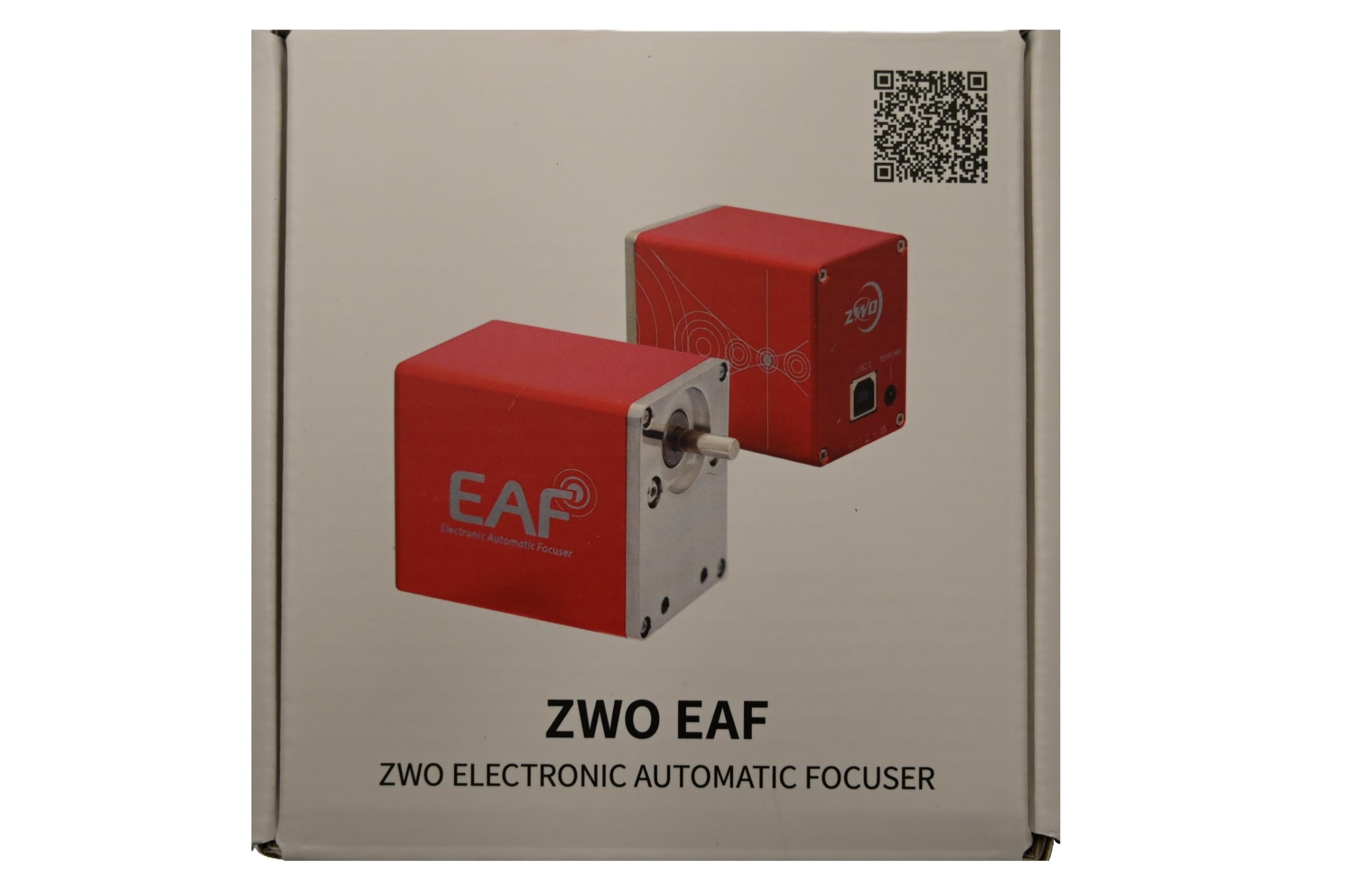 ZWO EAF USB Motorfokus Komplettset mit Handcontroller und Sensor / 5-V Stromversorgung über USB, ZWO-5V-EAF-A