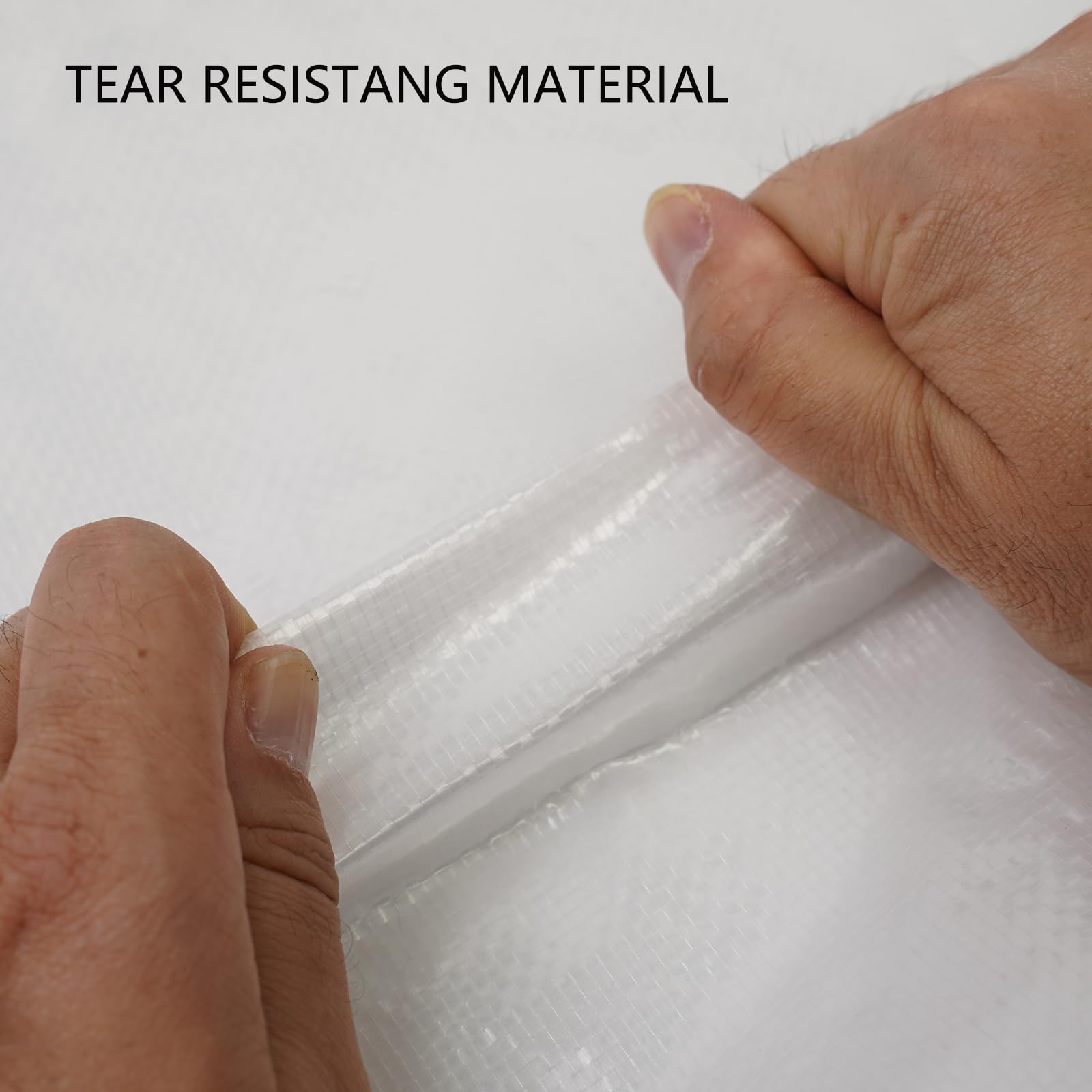 96L Ultra-large capacity Clear Plastic Storage Bag, 66 x 66 x22 cm (Red Trim 1 Pack), 35 Liter - Image 4