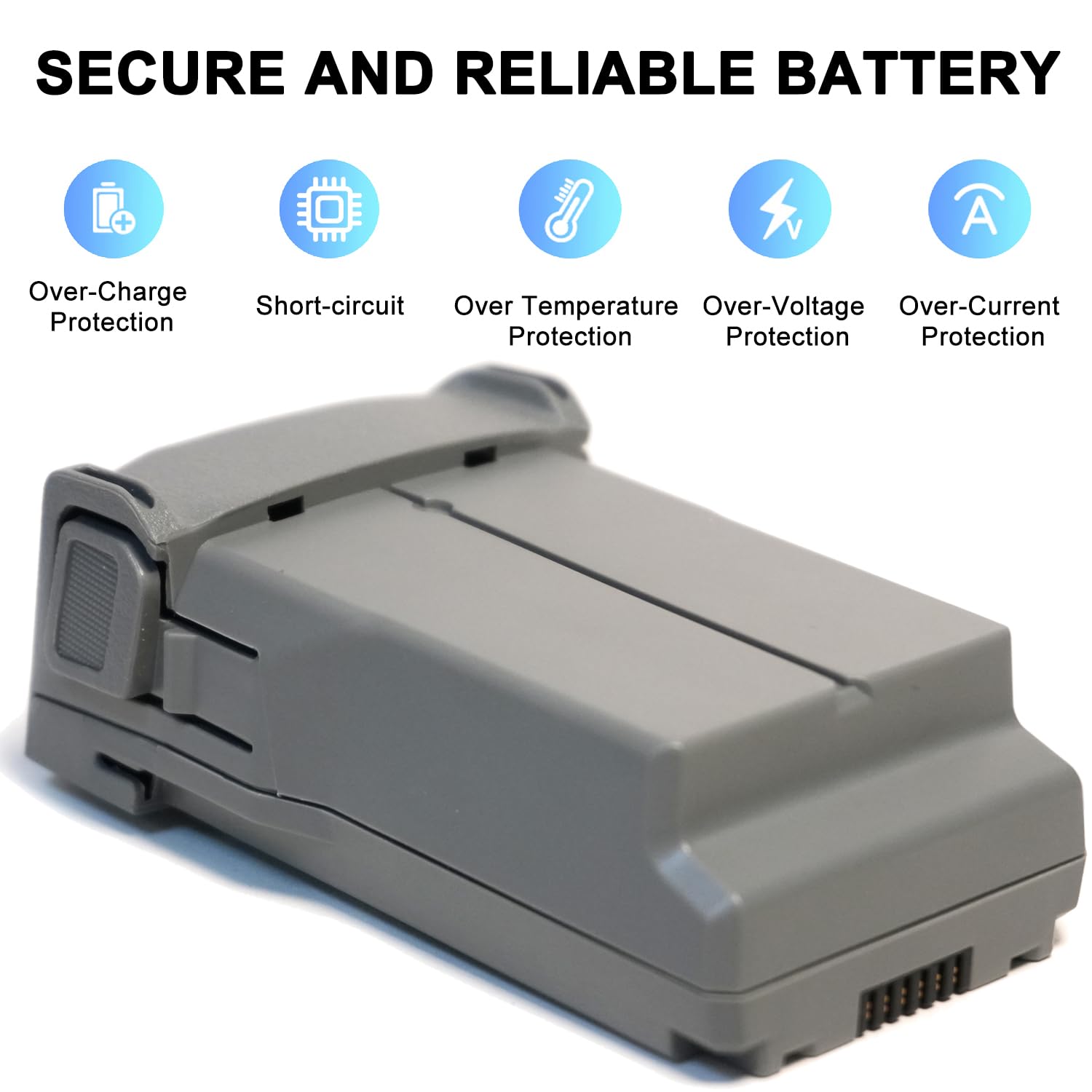 XITAIAN 5000mAh Mini 5 Pro JMI5 Batería de Repuesto para dji Mini 5 Pro Drohne, Li-Poli Inteligente Vuelo Batería Recargable, 52 Minutos (7.16V 35.8Wh)