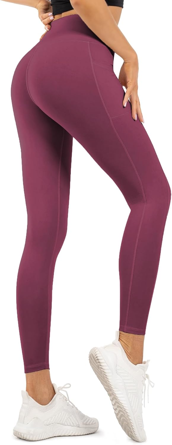 High Waisted Leggings for Women Tummy Control Yoga Pants Workout Leggings Ultra Soft No See Through - Image 3