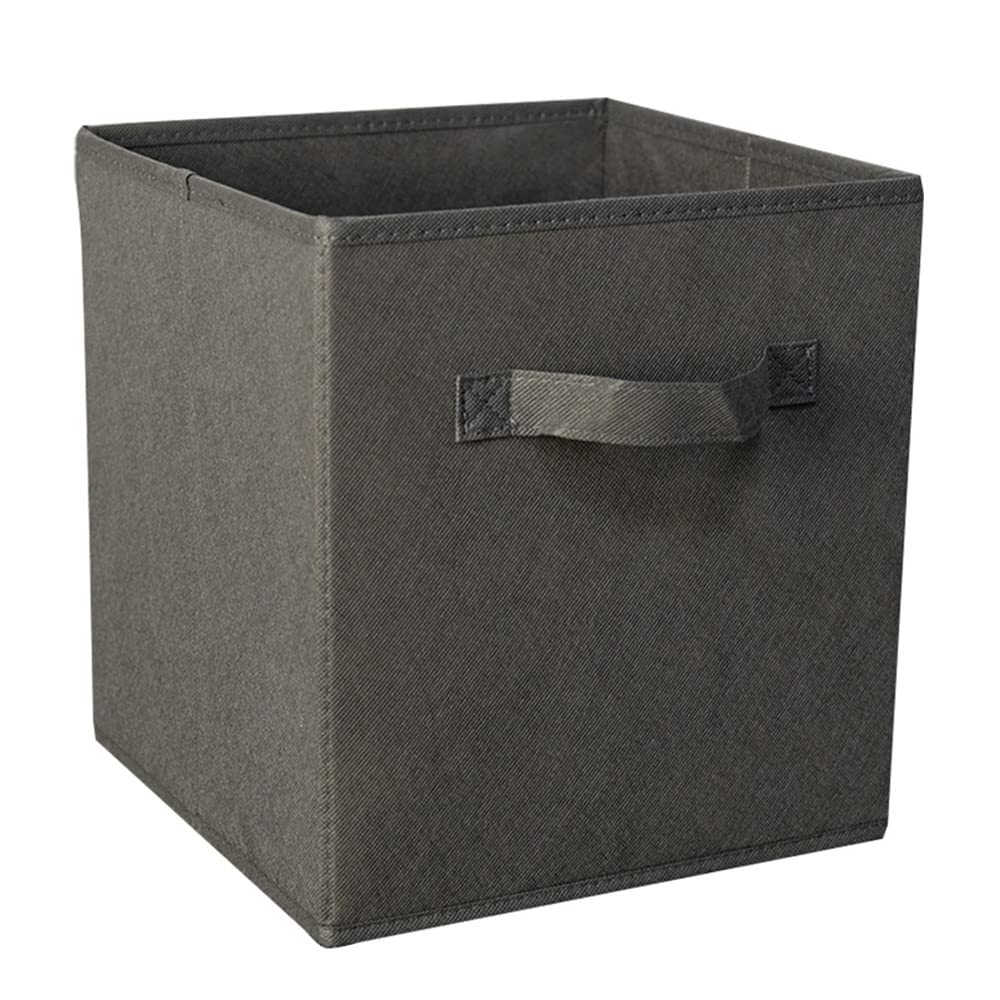 ETRGFTHU Clothes Storage Box Household Non-woven Storage Box Large Capacity Foldable Under-bed Sundries Storage Basket Odorless(Grey)