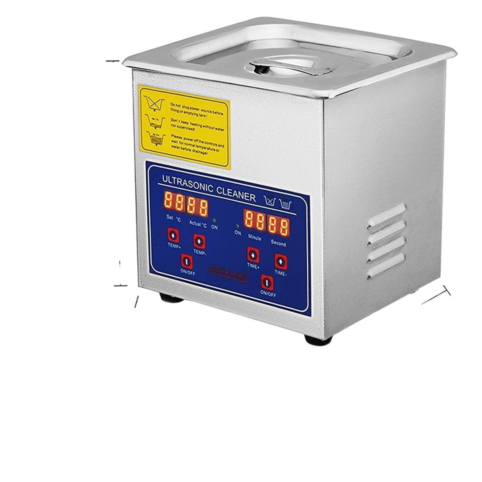 CVFRDD 1.3L 2L 6L 10L 15L 22L 30L Ultrasonic Cleaner Lave-Dishes Portable Washing Machine Dishwasher Home Appliances(1.3L)