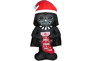 Darth Vader Christmas Inflatable: Deck the Hall with the Force!
