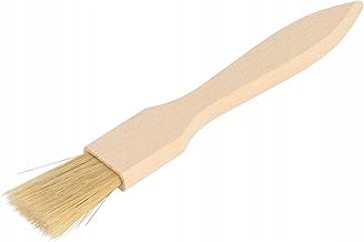 Wooden World Natural Bristle Wooden Kitchen Brush Eco-Friendly Pastry Cold Cooking Brush No Plastic 20cm