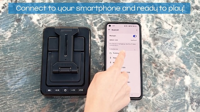 Gifts For Men Women,Cell Phone Stand With Speaker,LED Light,and...