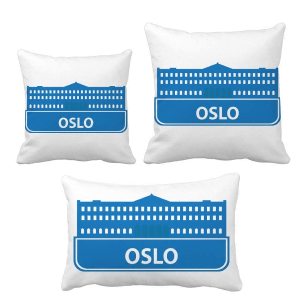 Coussin Oslo Norvège bleu pour créer un coin lecture cocooning