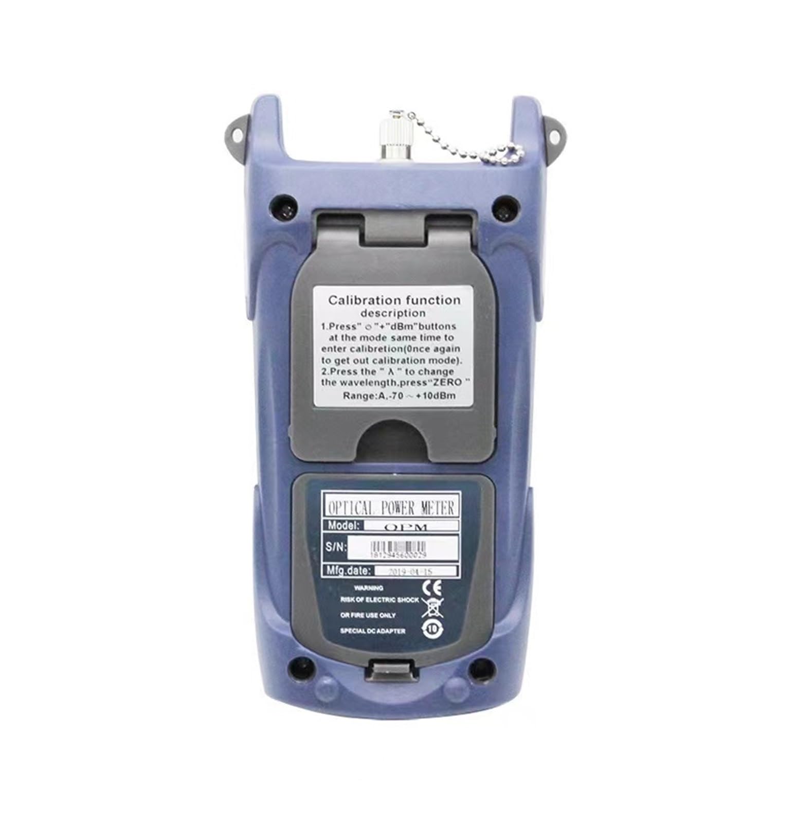 Dispositivo di misurazione a fibra ottica, NJ233 Misuratore Di Potenza Ottica Ad Alta Precisione Strumenti Di Costruzione In Fibra Ottica FTTH -70~+10dBm E -50~+26dBm Tester For Fibra FTTH OPM,Misura