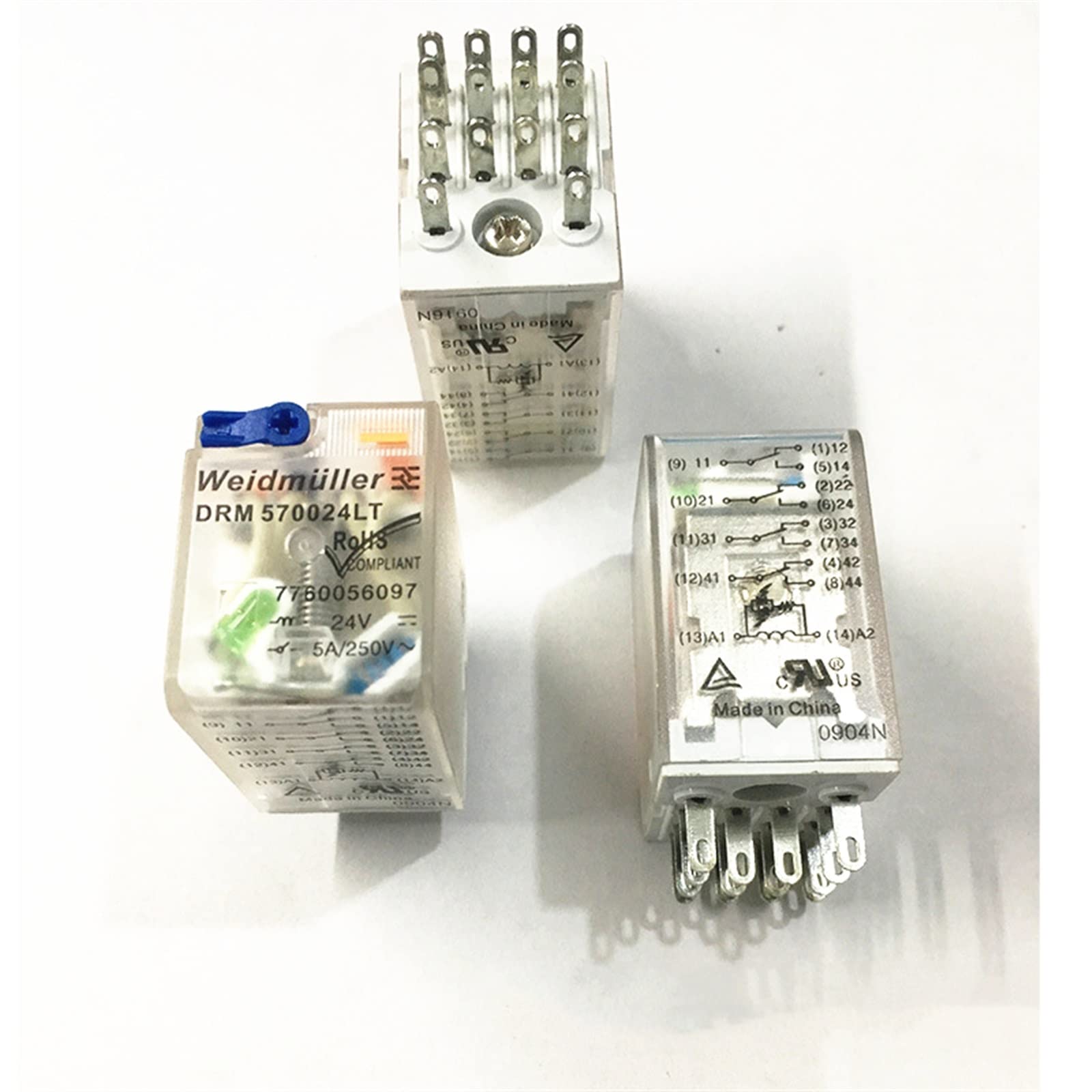QAZXSEMUI 1pcs Relay DRM570024LT DC 24V 14pin