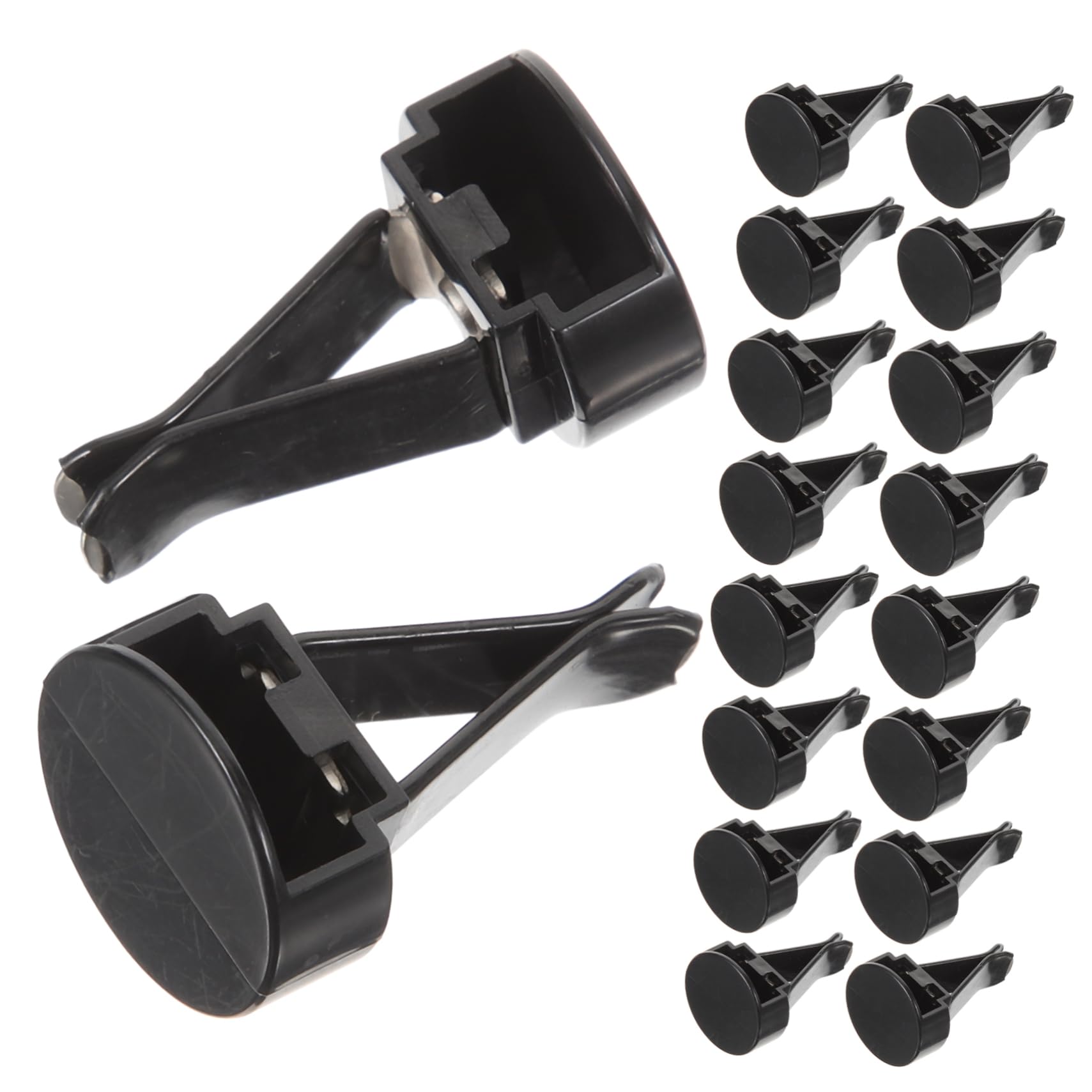 Clip Profumate per Bocchetta Auto 100pezzi Plastico Nero | Diffusore Aromi per Auto, Vacanze Estive, Accessori per Auto Interni, Firm Clamping