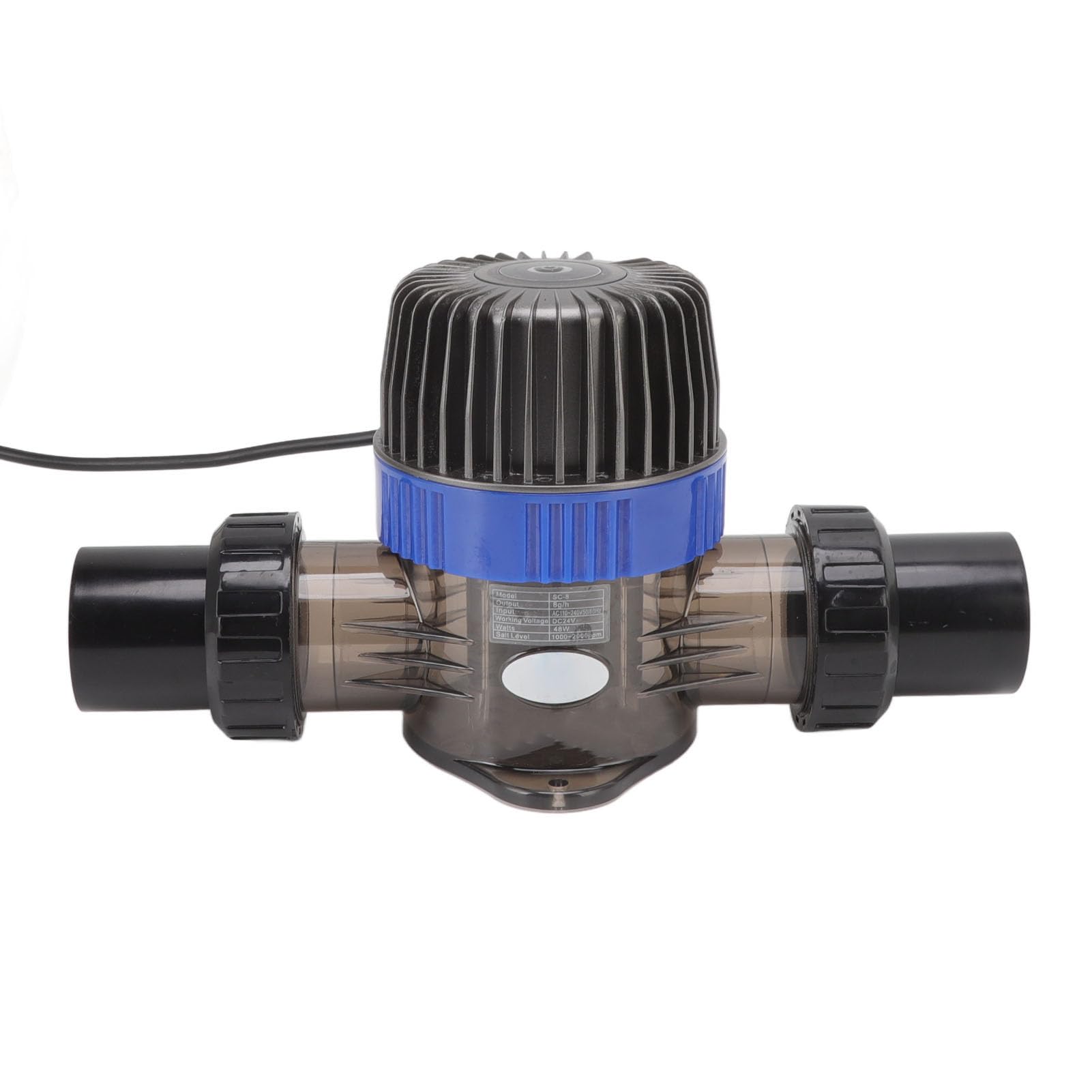 Ogniwo Generatora Soli i Chloru, System Soli do Basenu 2 Biegi Inteligentne Sterowanie Ogniwo Generatora Chloru Soli do Zbiornika SPA 100–240 V (SC-8)