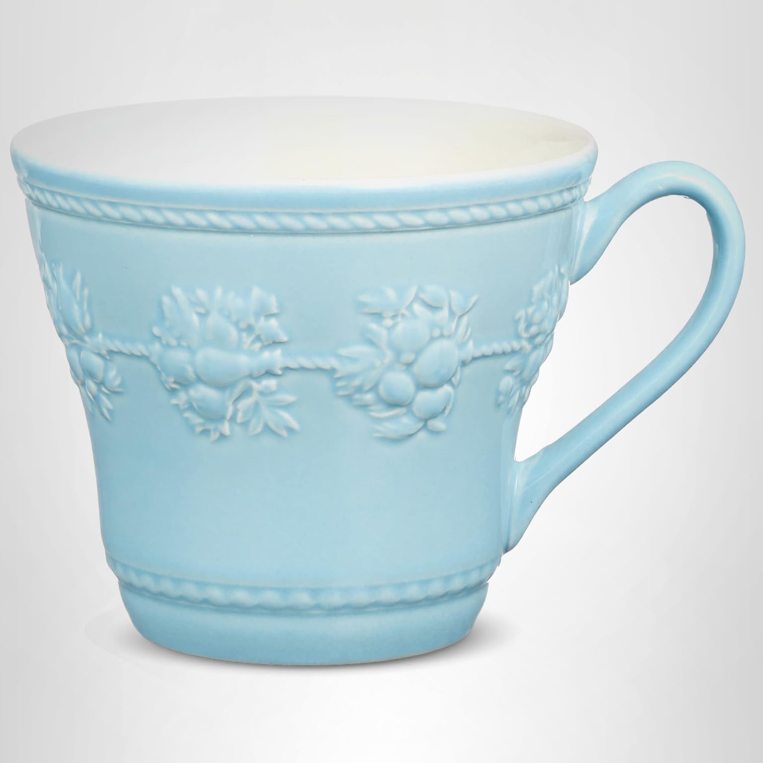 Amazon.co.jp: Wedgwood 58950106302 Festivity Blue Mug, 11.8 fl oz