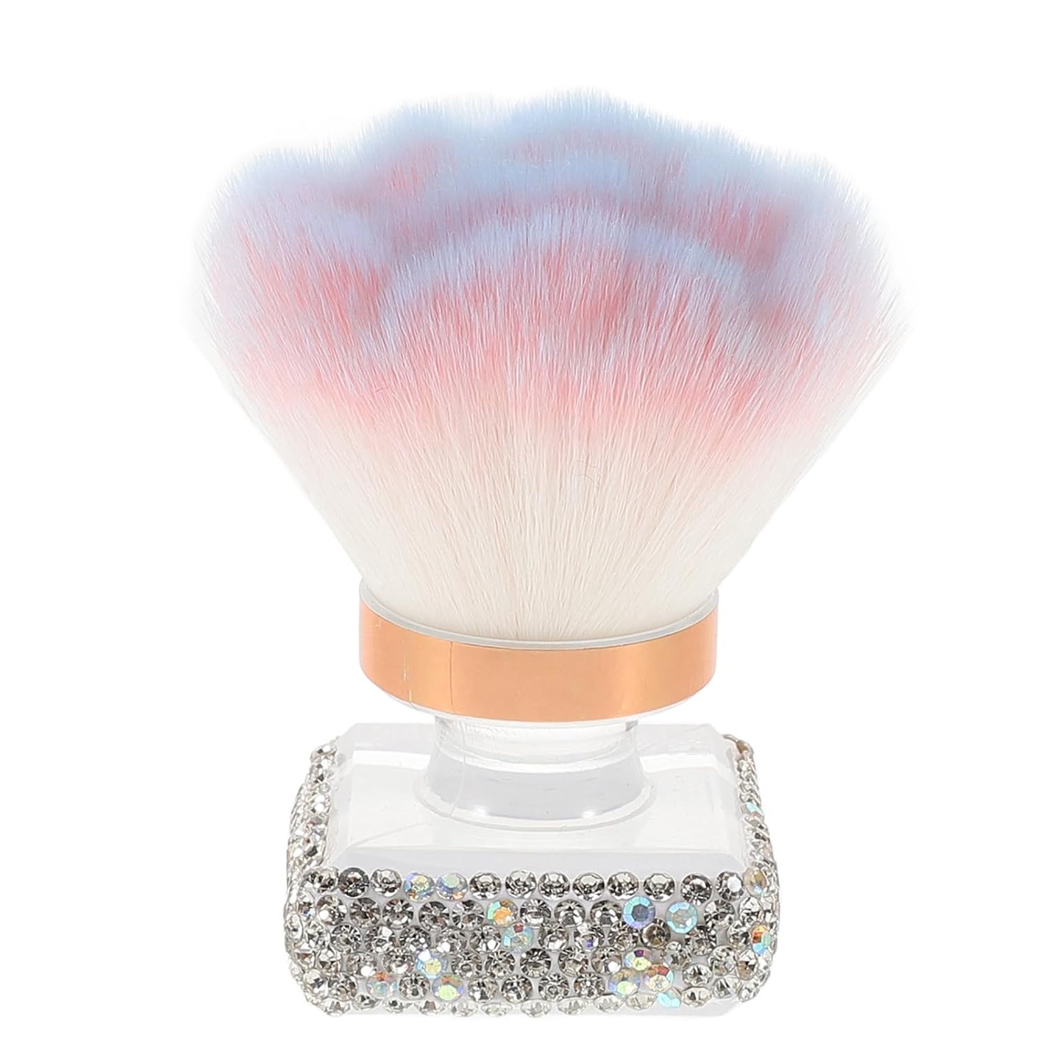 Zerodeko Manicure Dust Brush Soft Nail Brush round Mushroom Head for Easy to Clean and Comfortable Application Suitable for Makeup