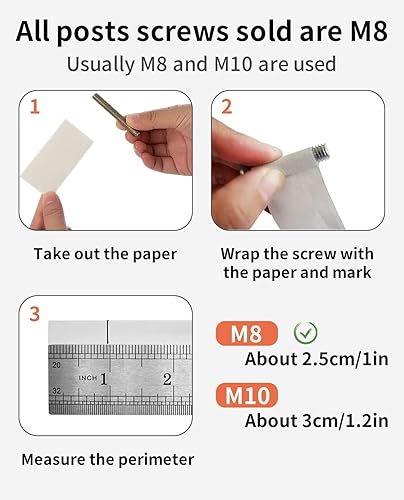 Vista 10 de BNOSDM 2 postes de repuesto para rascador M8 para gatos, 11.8 x 2.75 pulgadas, torre de árbol de gato, cuerdas, repuesto de poste de sisal