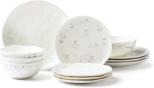 Miniatura 3 de Lenox Oyster Bay - Juego de 8 tazas y platillos para expreso, 2.30 libras, color blanco