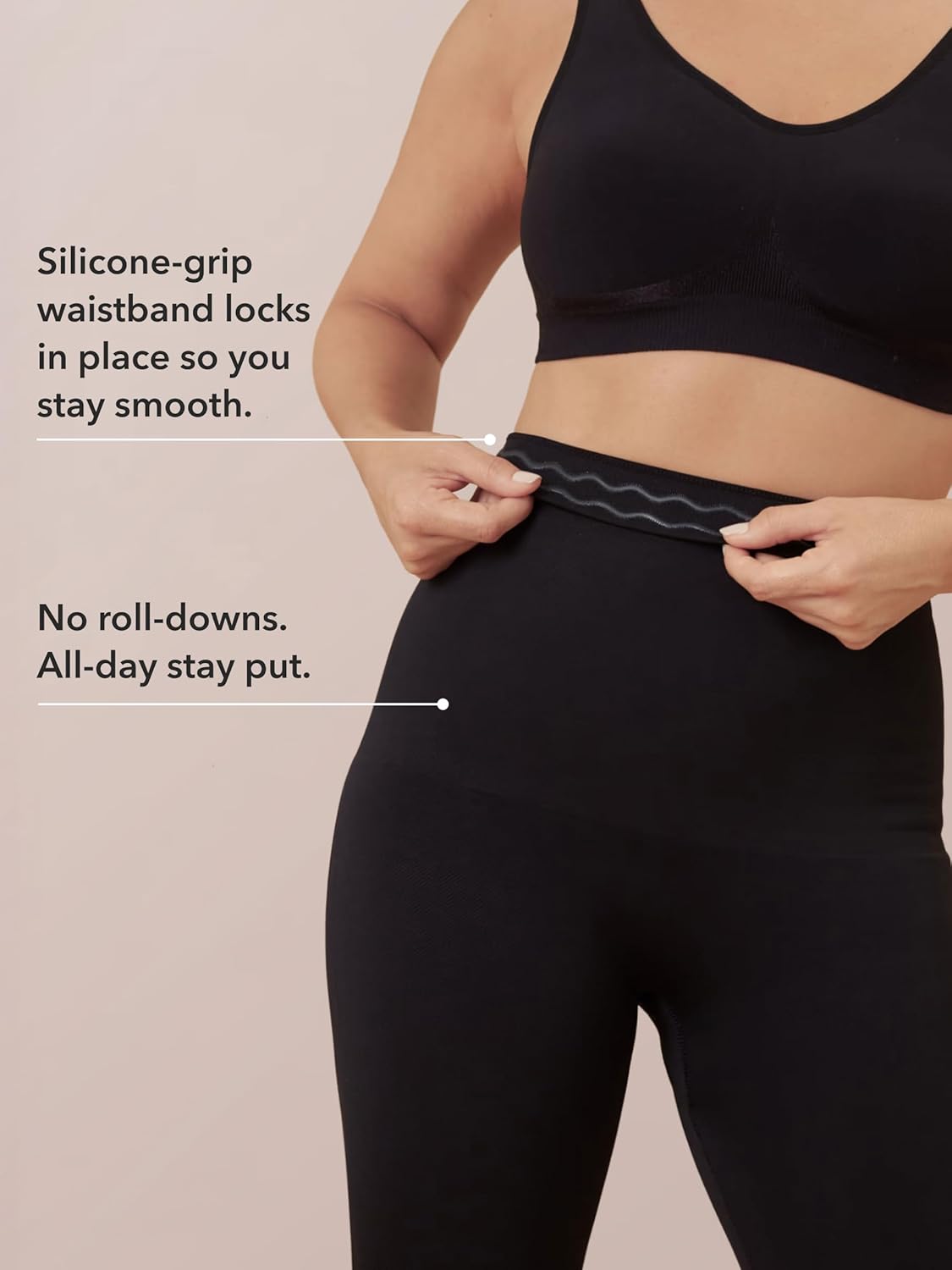 SHAPERMINT High Waisted Tummy Control Compression Leggings for Women - Petite to Plus Size Womens Leggings Non See Through - Image 6