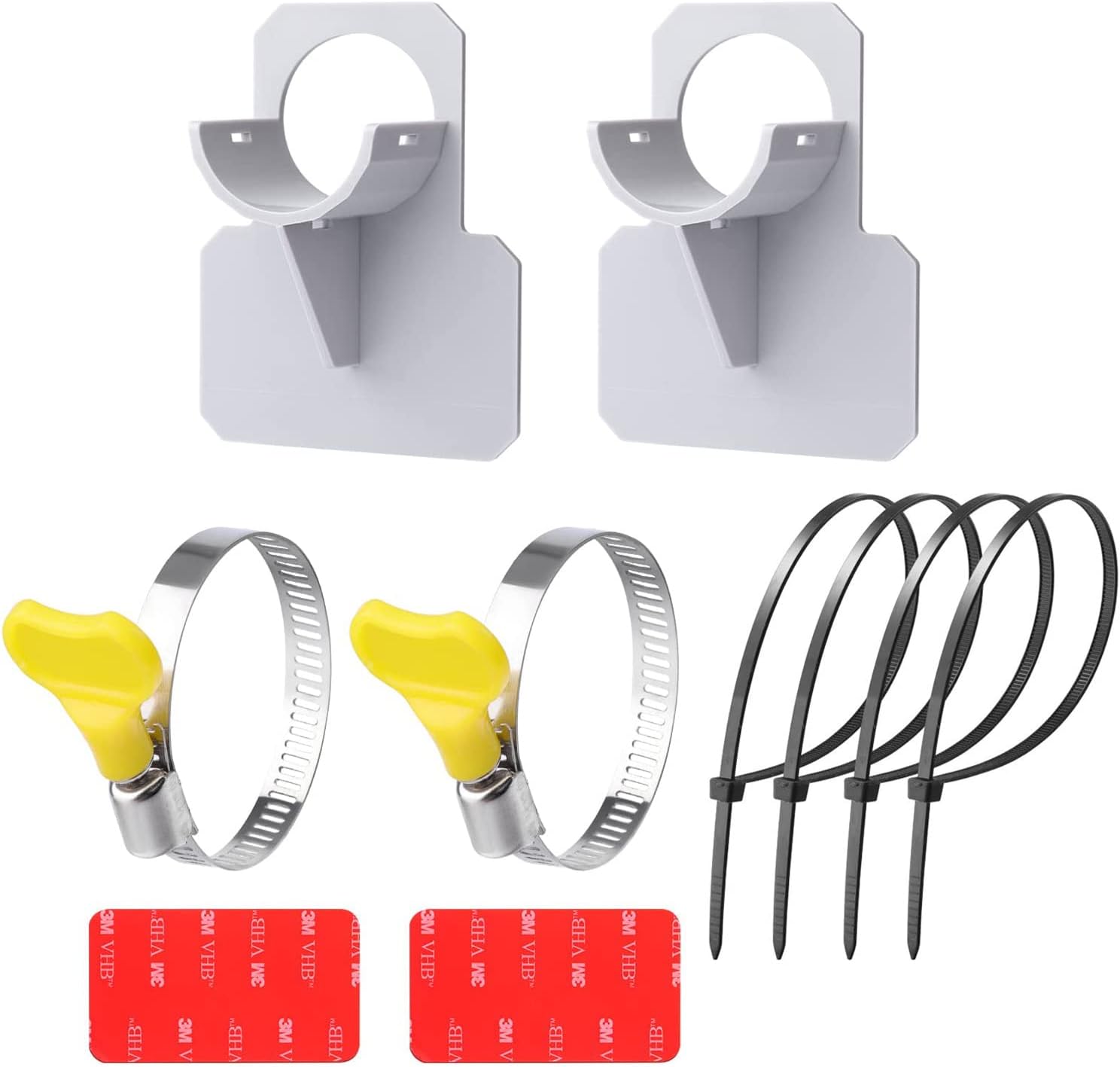 2 Pcs Swimming Pool Pipe Holders,Water Pipe Bracket,Anti Puncture, Anti