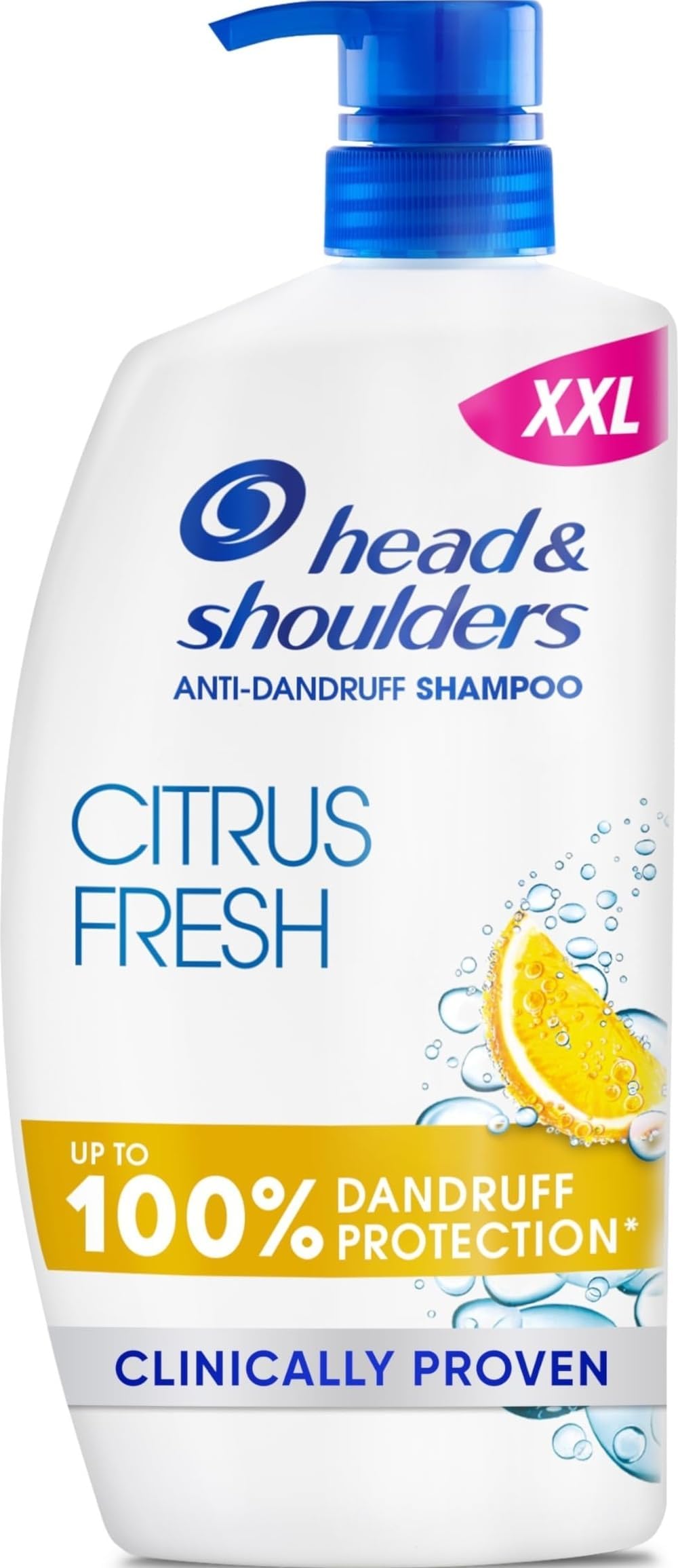 – Citrus Fresh Anti Dandruff Shampoo For Greasy Hair, 1L