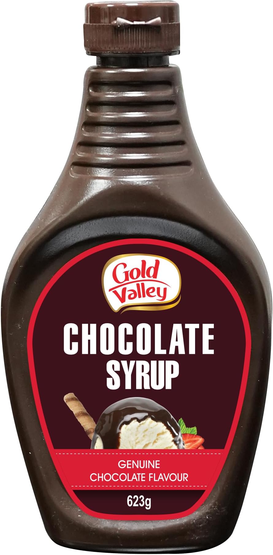 Gold Valley Chocolate Syrup 22 Oz