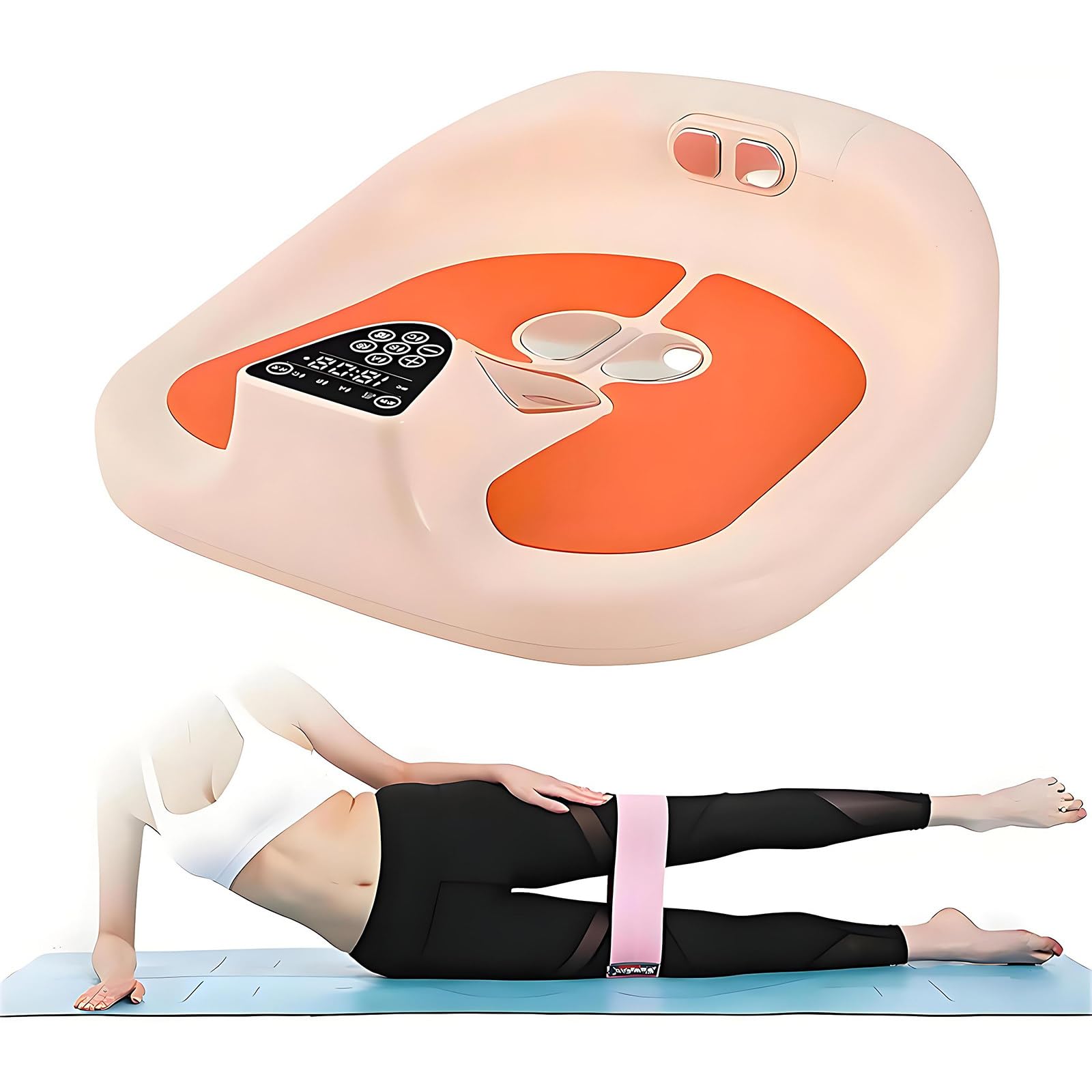 MIAOXIAOLONG Pelvic Floor Strengthening Chair for Incontinence Relief & Bladder Leak Support, Postpartum Muscle Repair Device with Lower Pelvic Stabilization