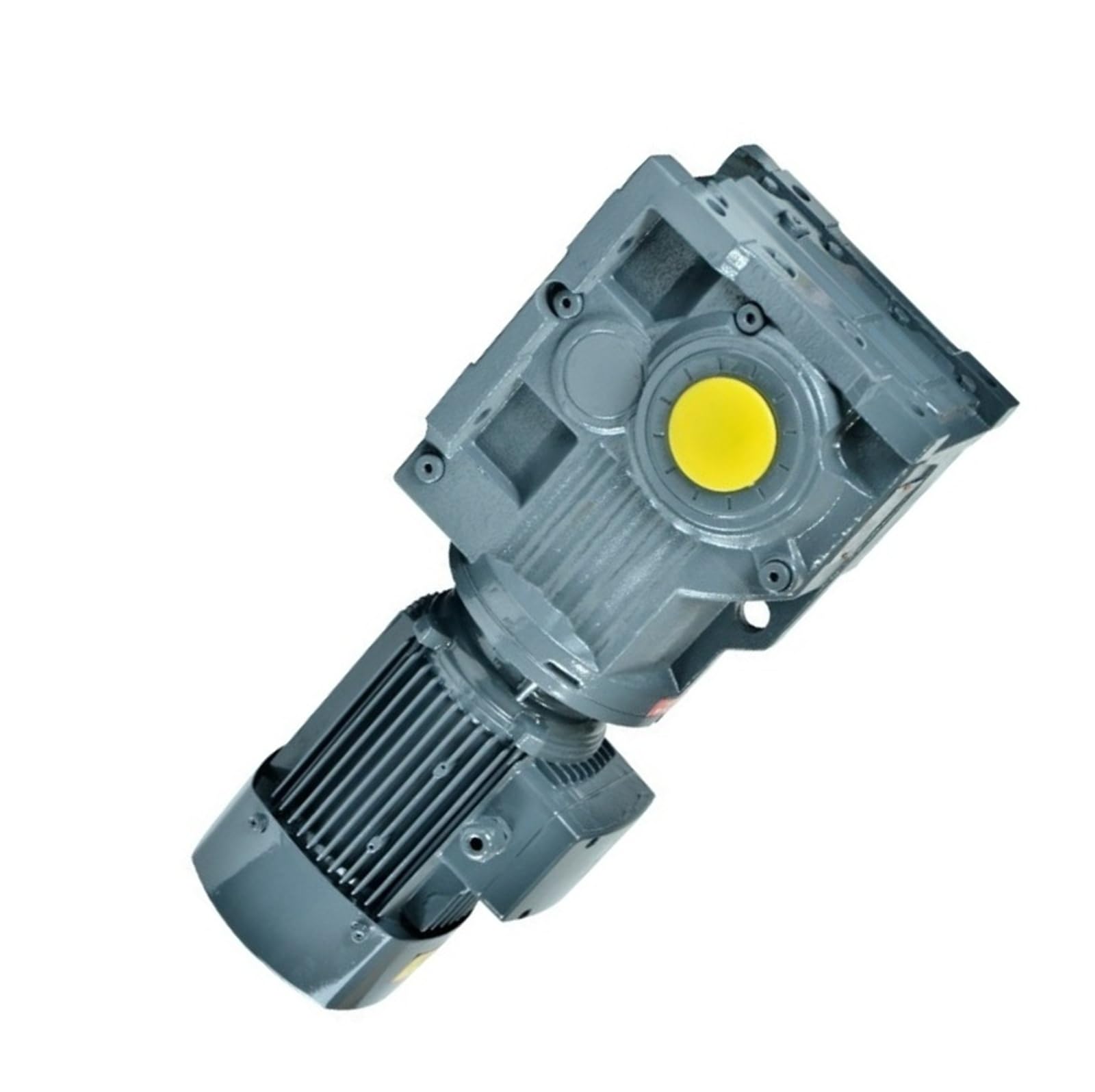 Motor de engranaje helicoidal cónico de velocidad K67-2.2KW, reductor de engranaje integrado de superficie de diente endurecido