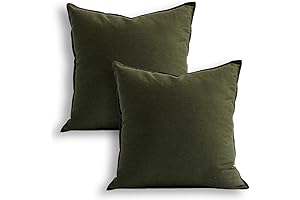 Jeanerlor SureGuard Cotton Pillow Covers 20x20